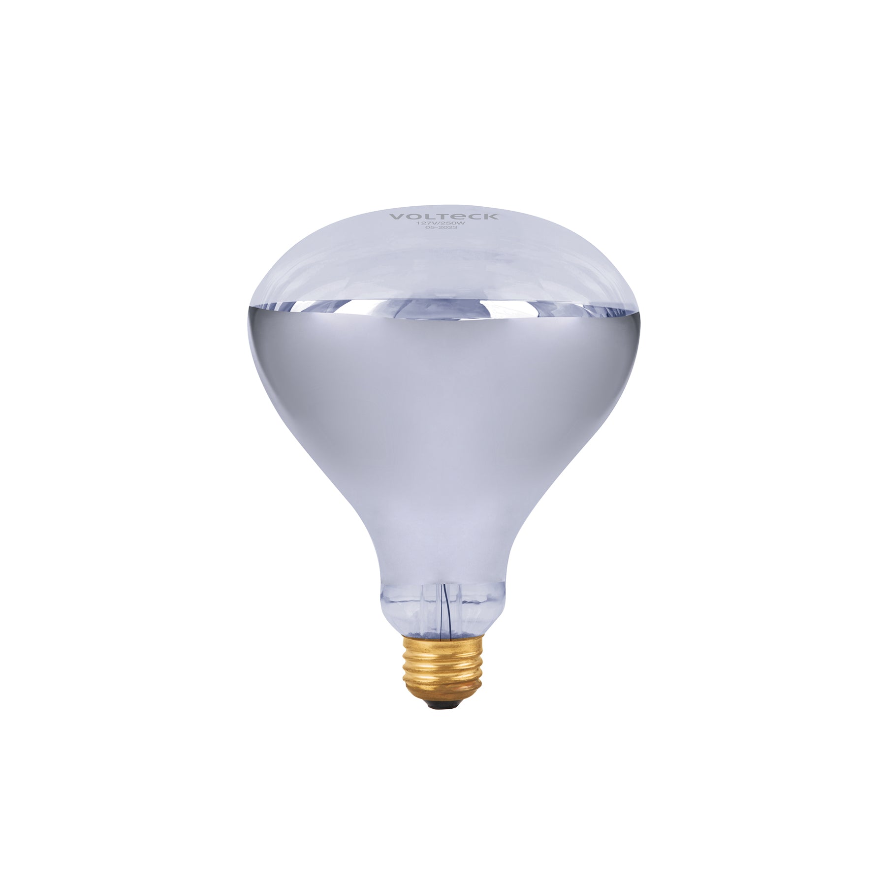Lámpara incandescente de calor, BR40 250 Watts, transparente