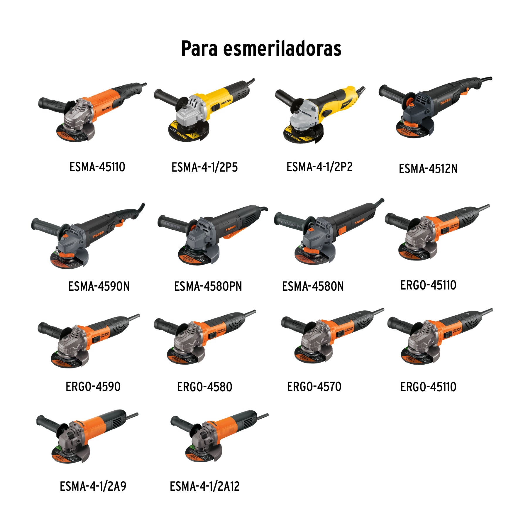 Brida interior para esmeriladoras angulares Grupo 1, TRUPER