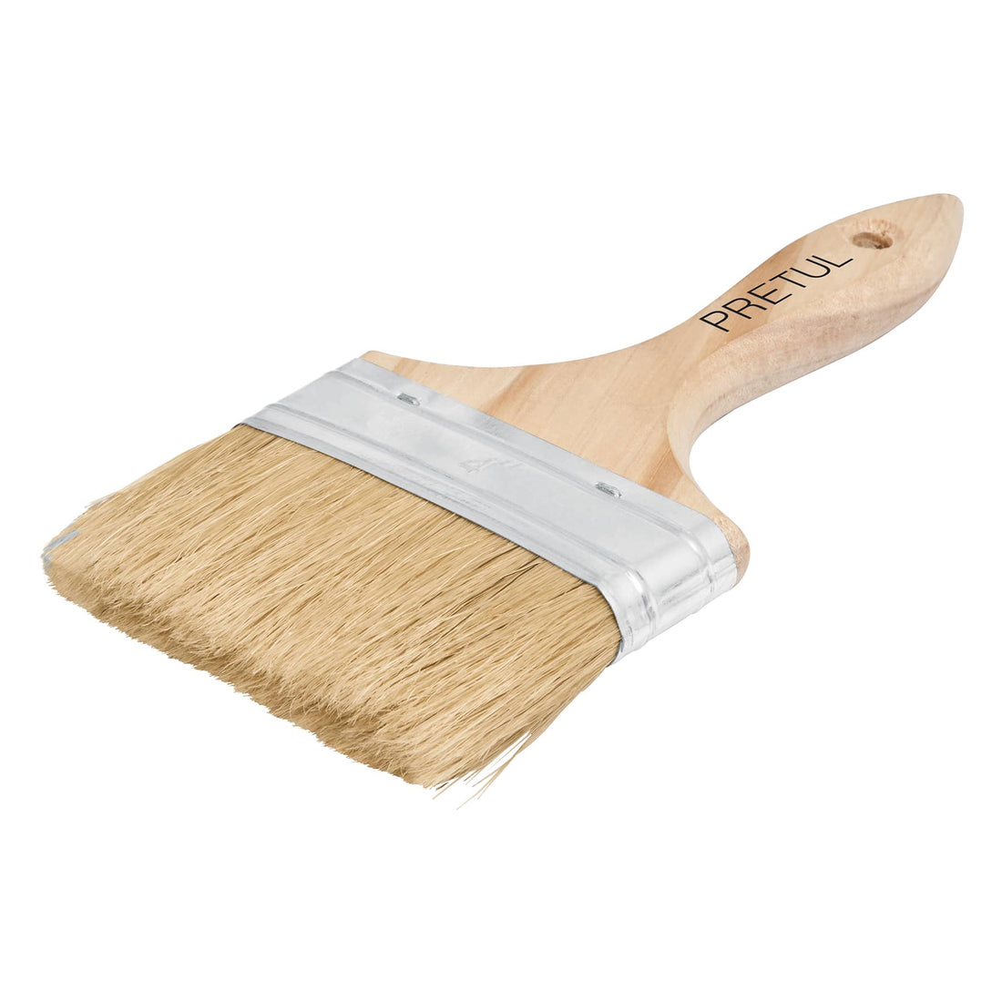 Brocha económica, mango de madera, 2-1/2", PRETUL