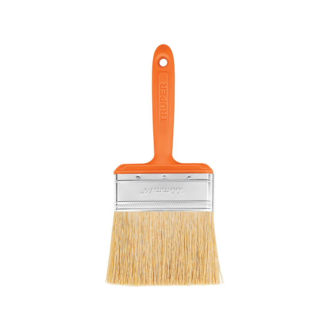 Brocha para encalar e impermeabilizar de 4", mango plástico