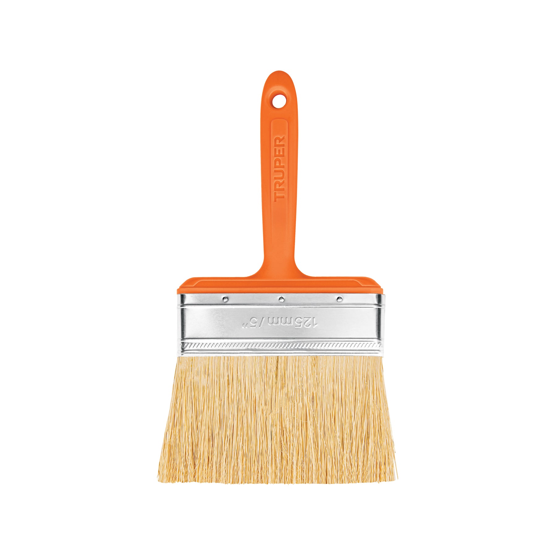 Brocha para encalar e impermeabilizar de 5", mango plástico