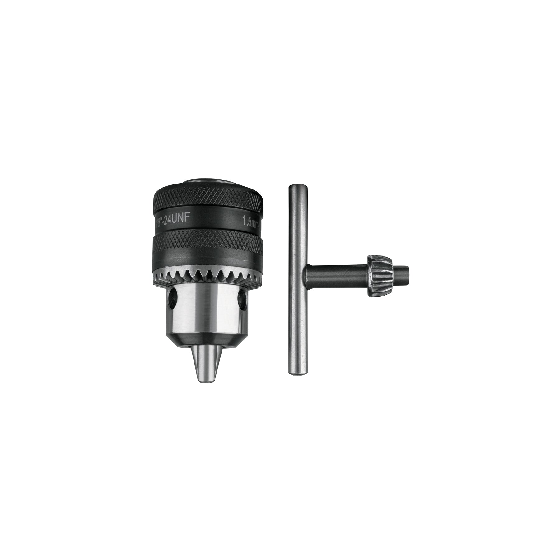 Broquero 3/8" con llave, cuerpo moleteado, TRUPER