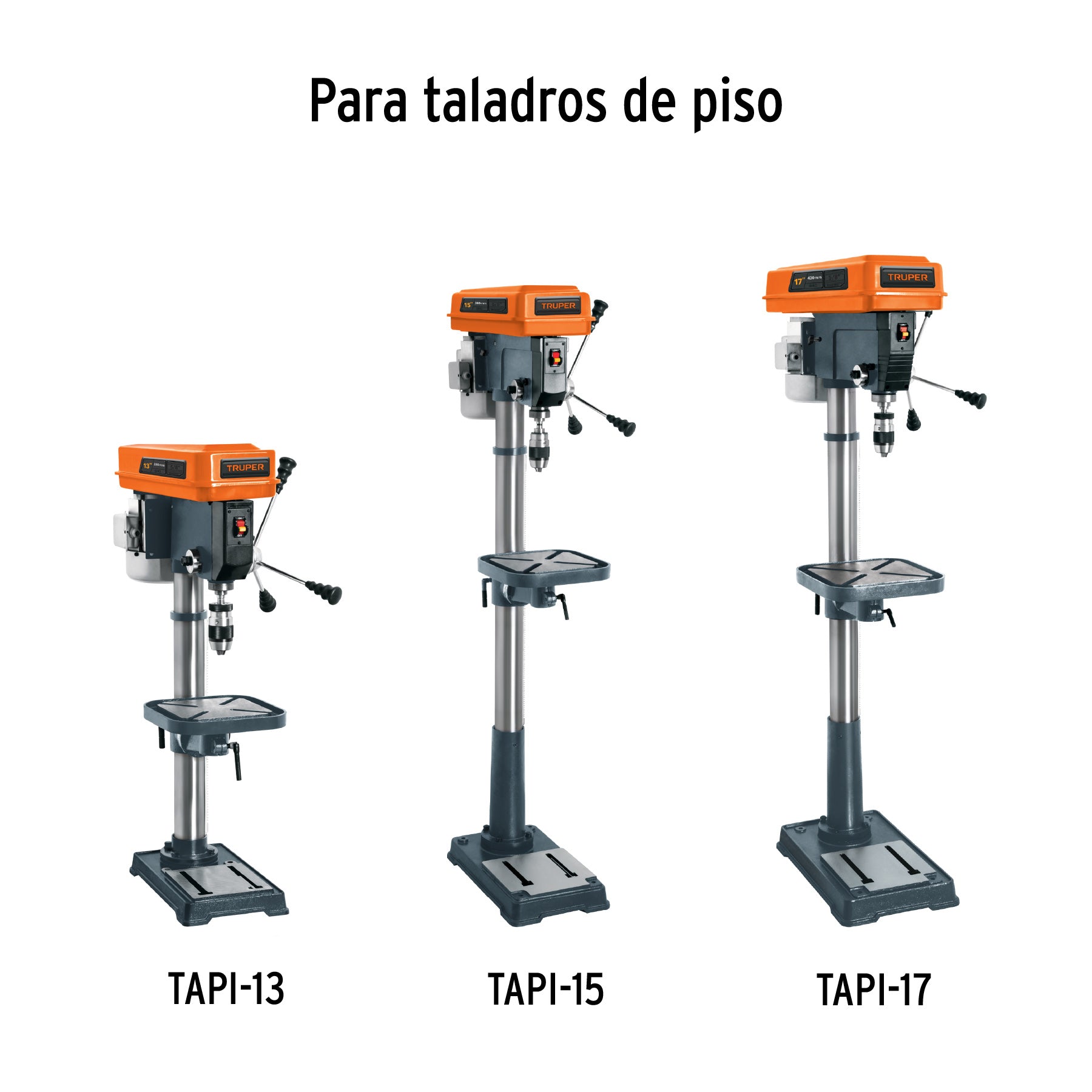 Broquero 5/8" sin llave para TAPI-13, 15 y 17,TRUPER