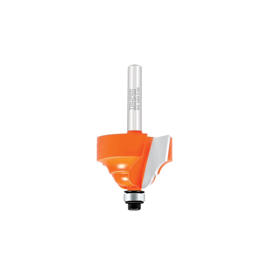 Broca para router, doble romana, 1-3/8" con balero, TRUPER