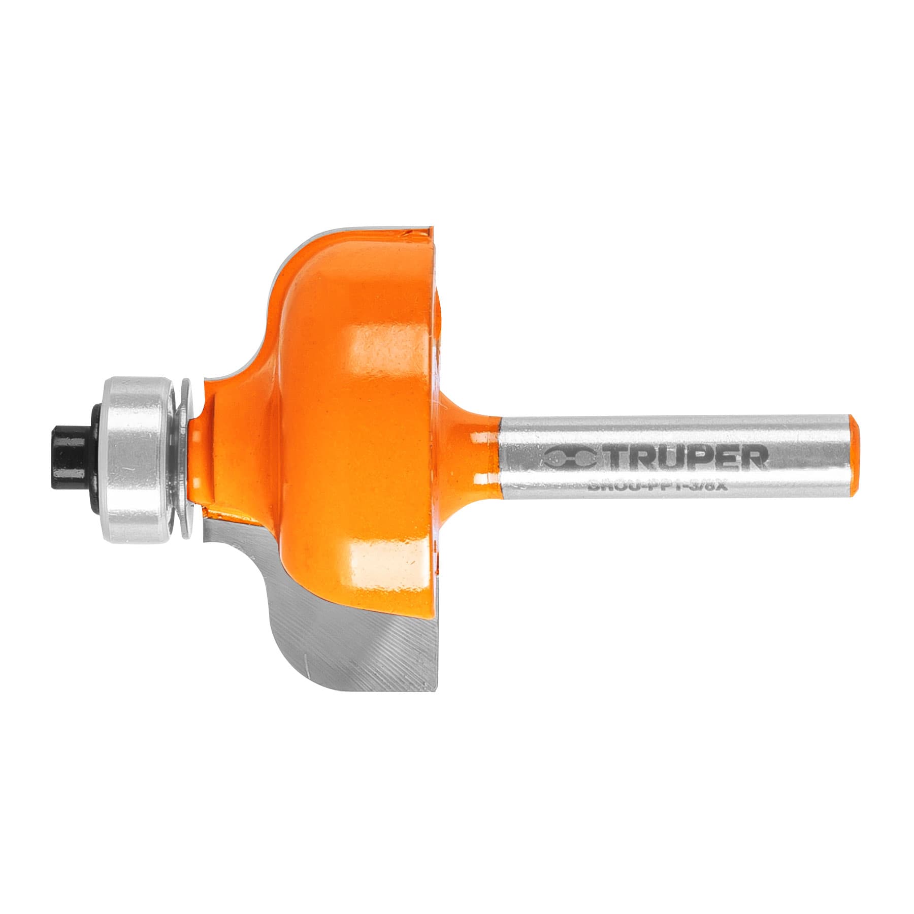 Broca para router, pecho paloma, 1-3/8" con balero, TRUPER
