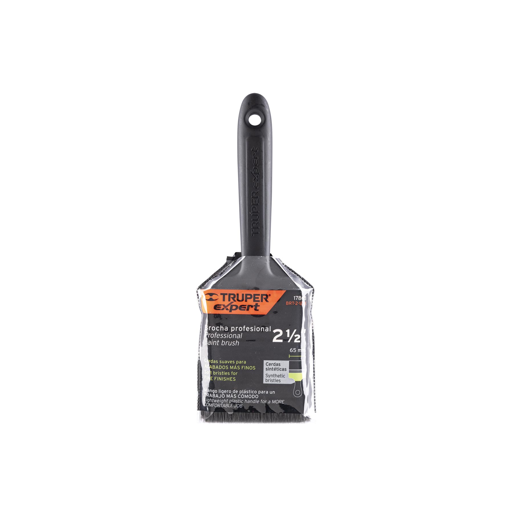 Brocha profesional de 2-1/2" mango de plástico, EXPERT