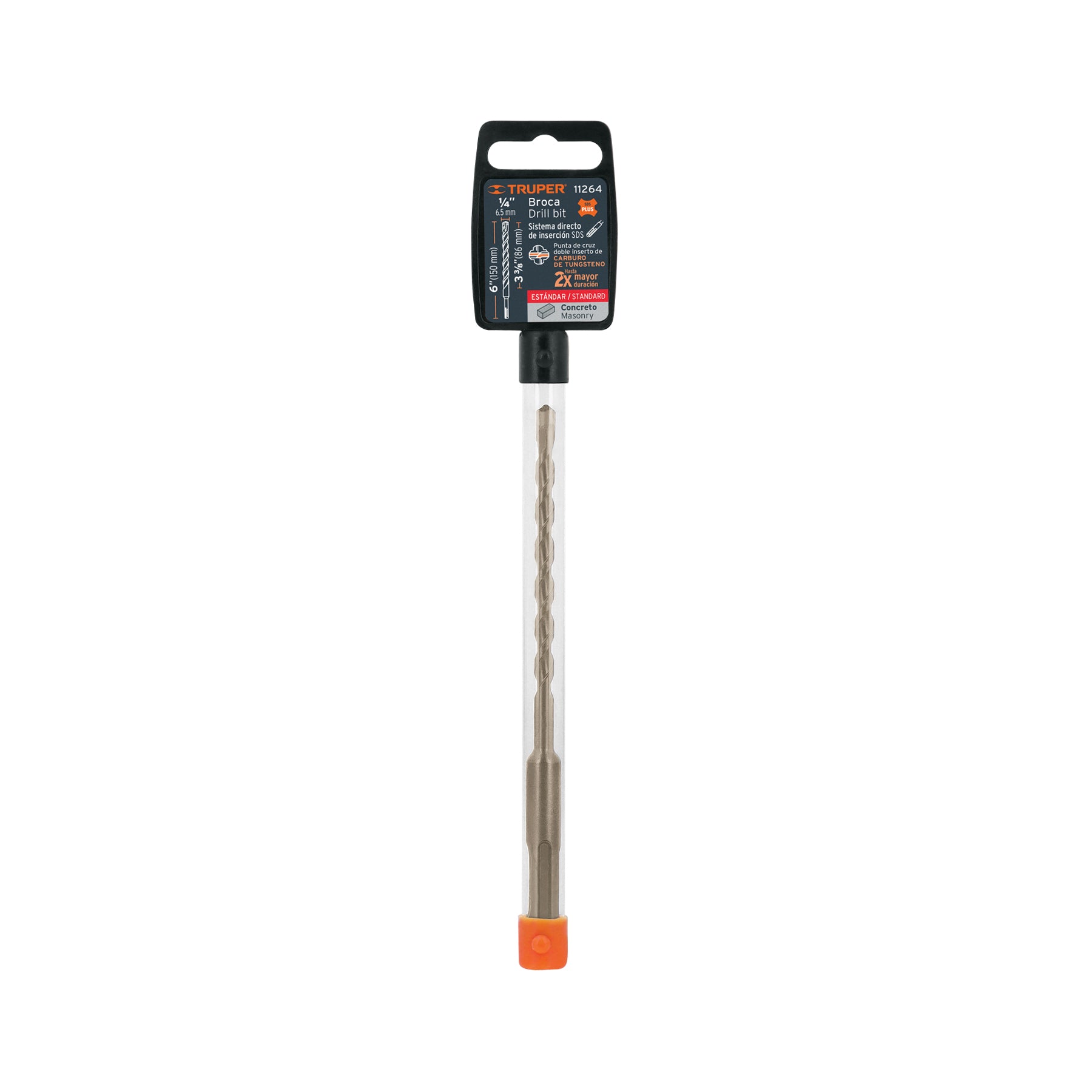 Broca SDS Plus 1/4 x 6", TRUPER