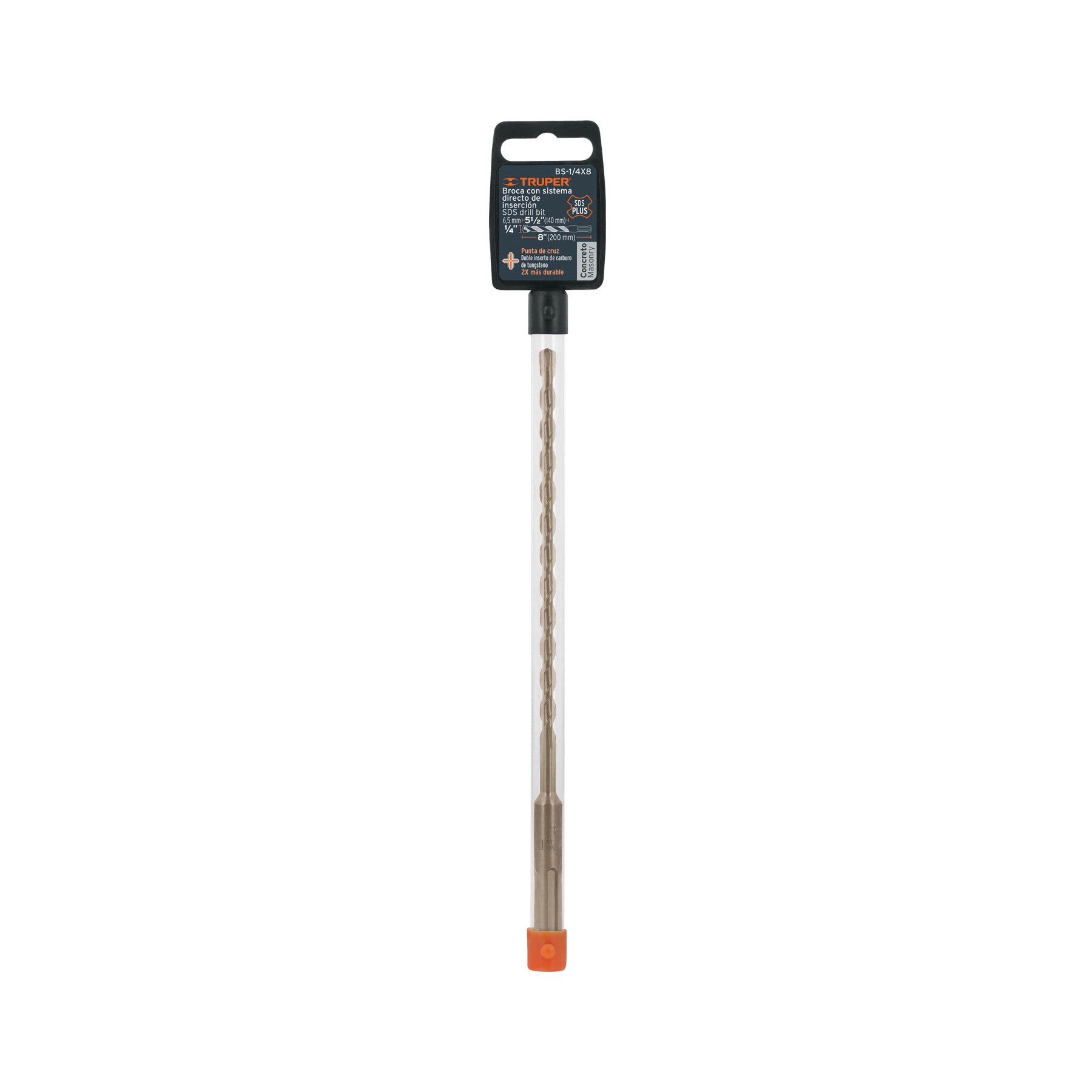 Broca SDS Plus 1/4 x 8", TRUPER