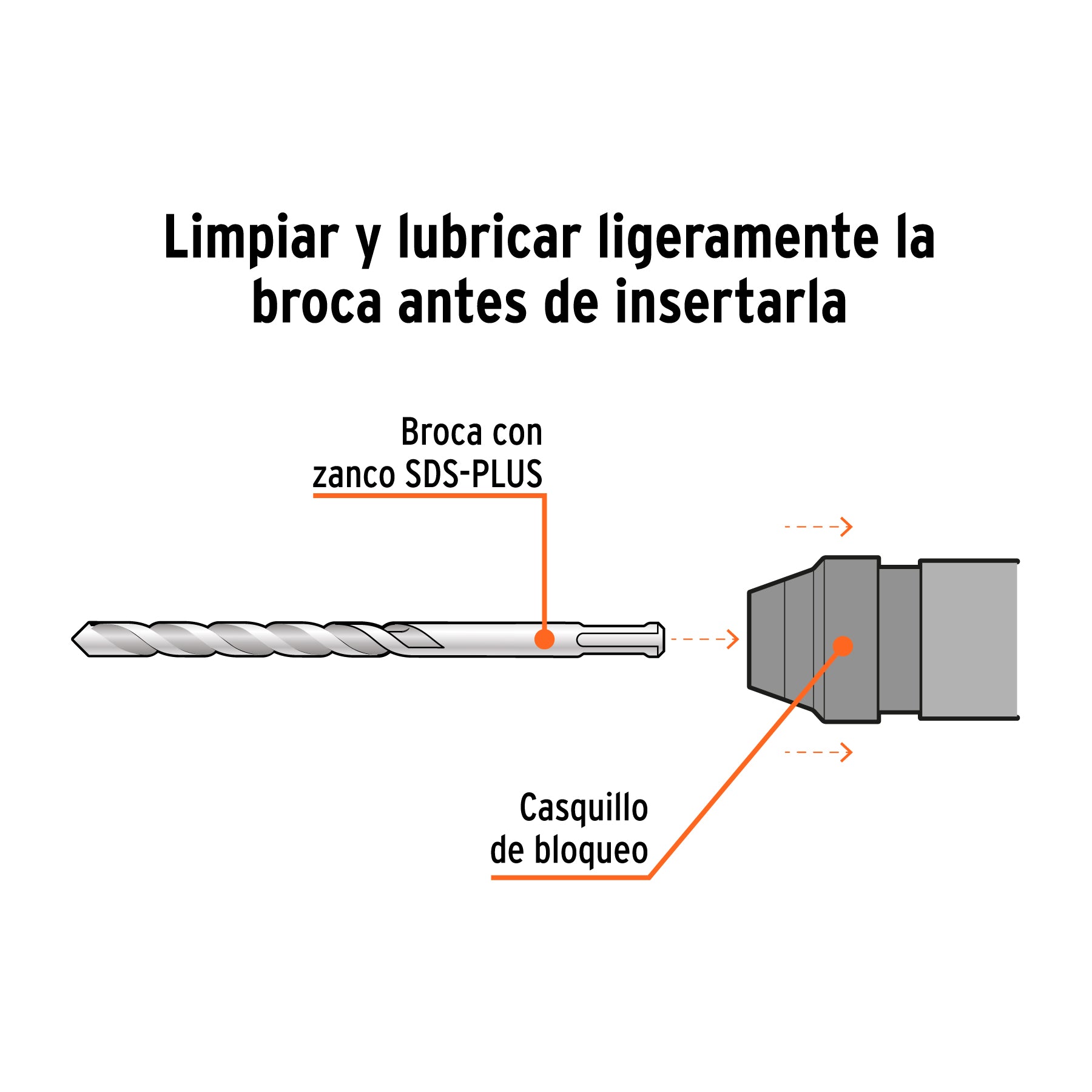 Broca SDS Plus 14 x 160 mm, TRUPER