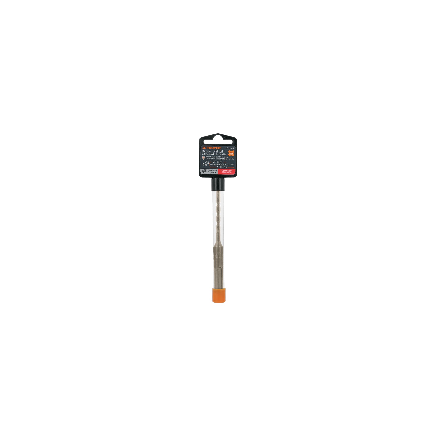 Broca SDS Plus 3/16 x 4", TRUPER