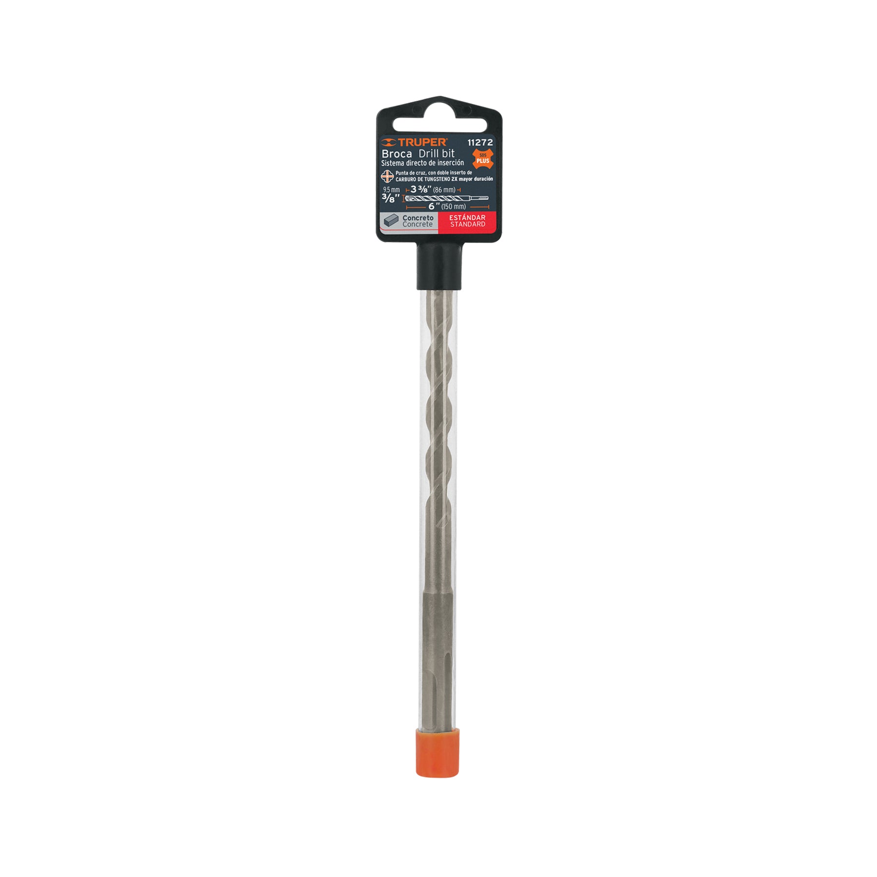 Broca SDS Plus 3/8 x 6", TRUPER