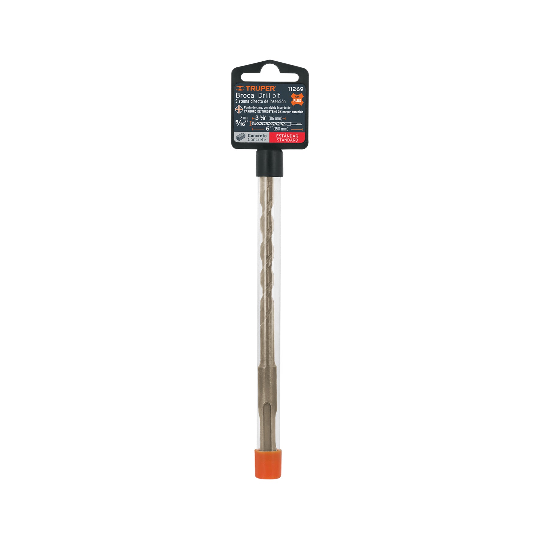 Broca SDS Plus 5/16 x 6", TRUPER