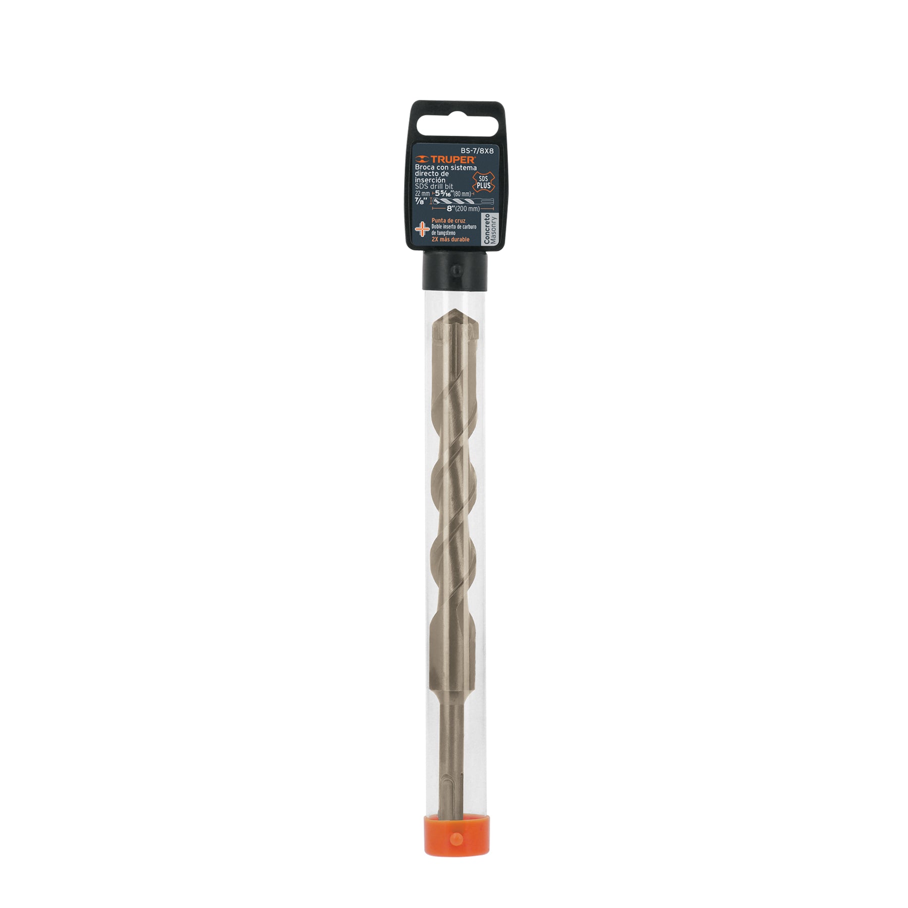 Broca SDS Plus 7/8 x 8", TRUPER