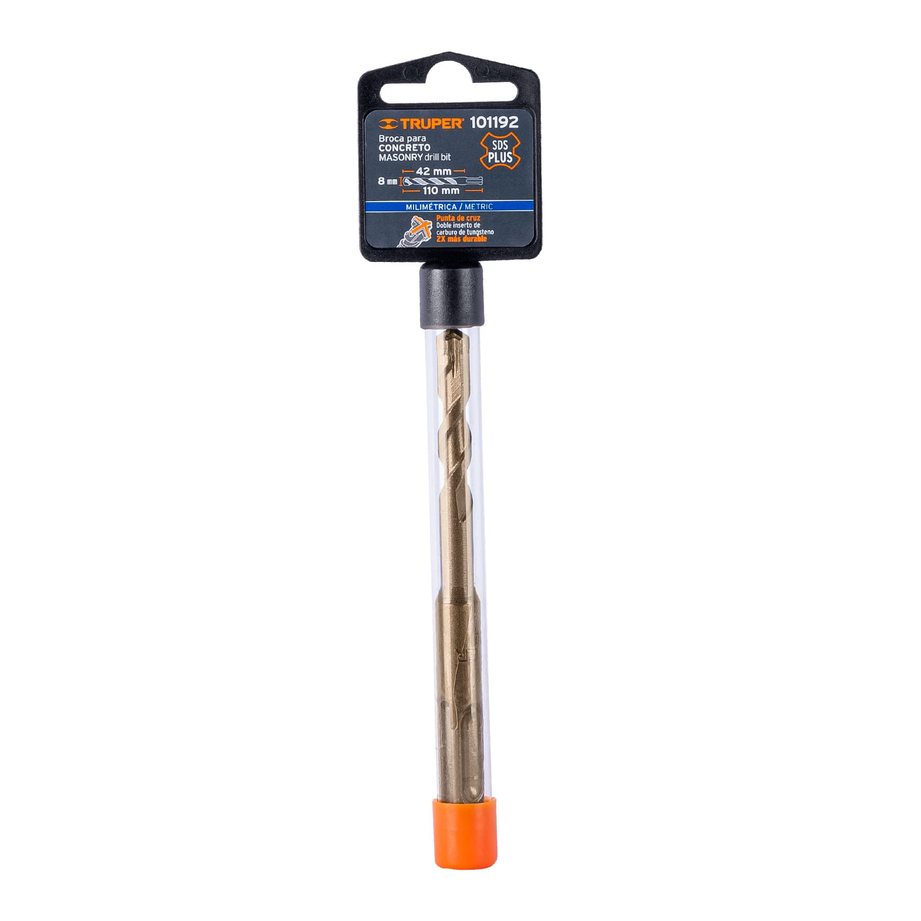 Broca SDS Plus 8 x 110 mm, TRUPER