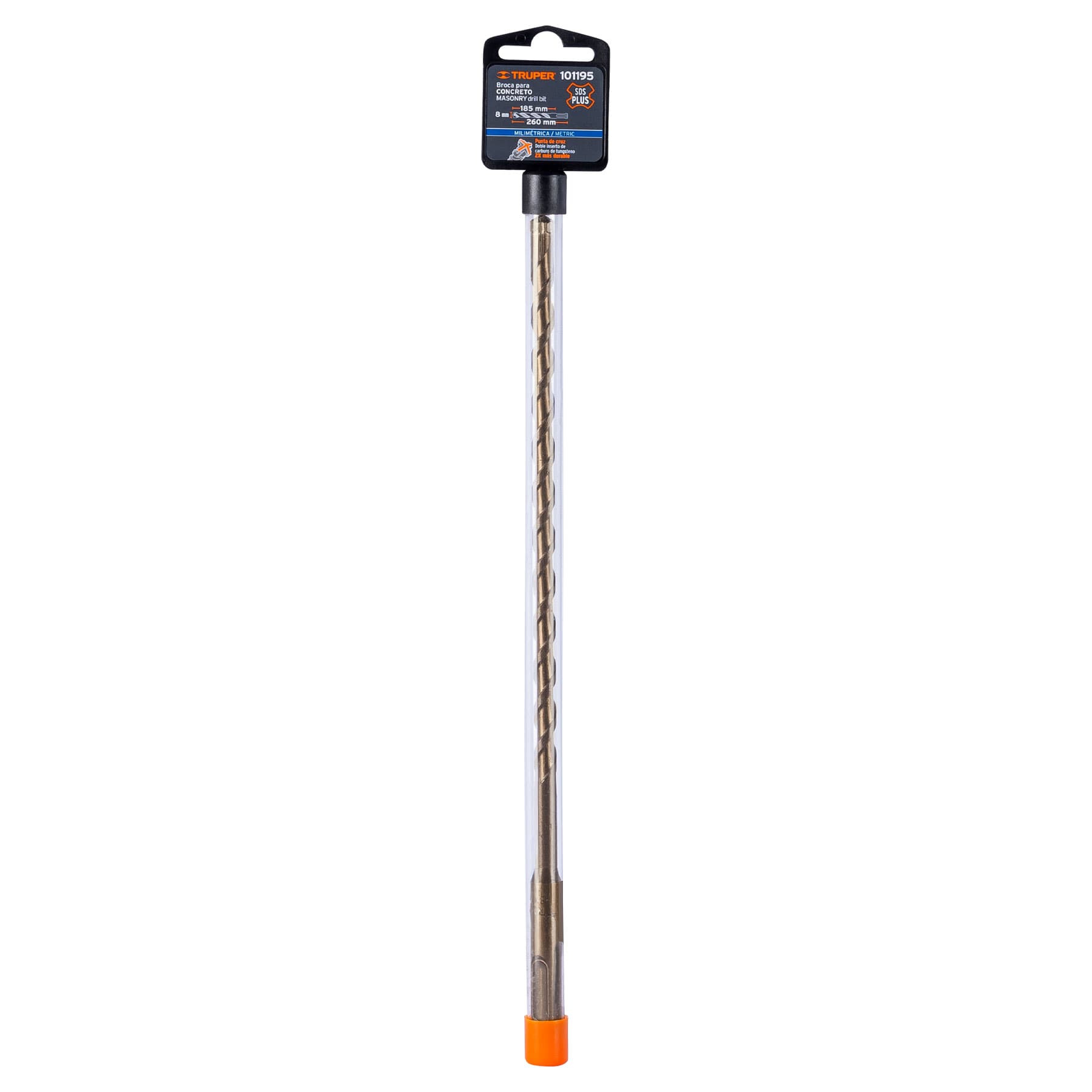 Broca SDS Plus 8 x 260 mm, TRUPER