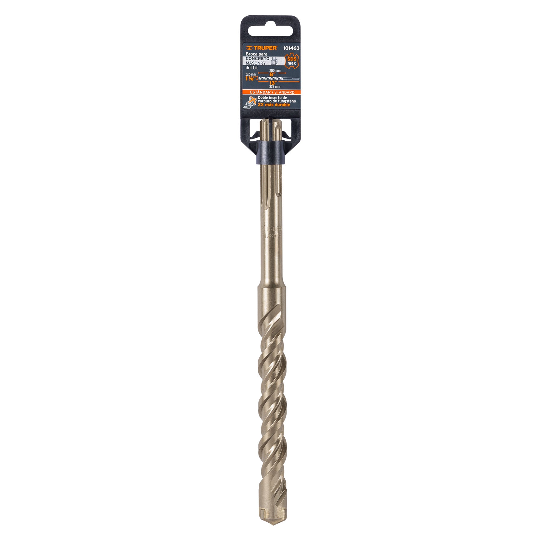 Broca SDS Max de 1-1/8 x 13", TRUPER