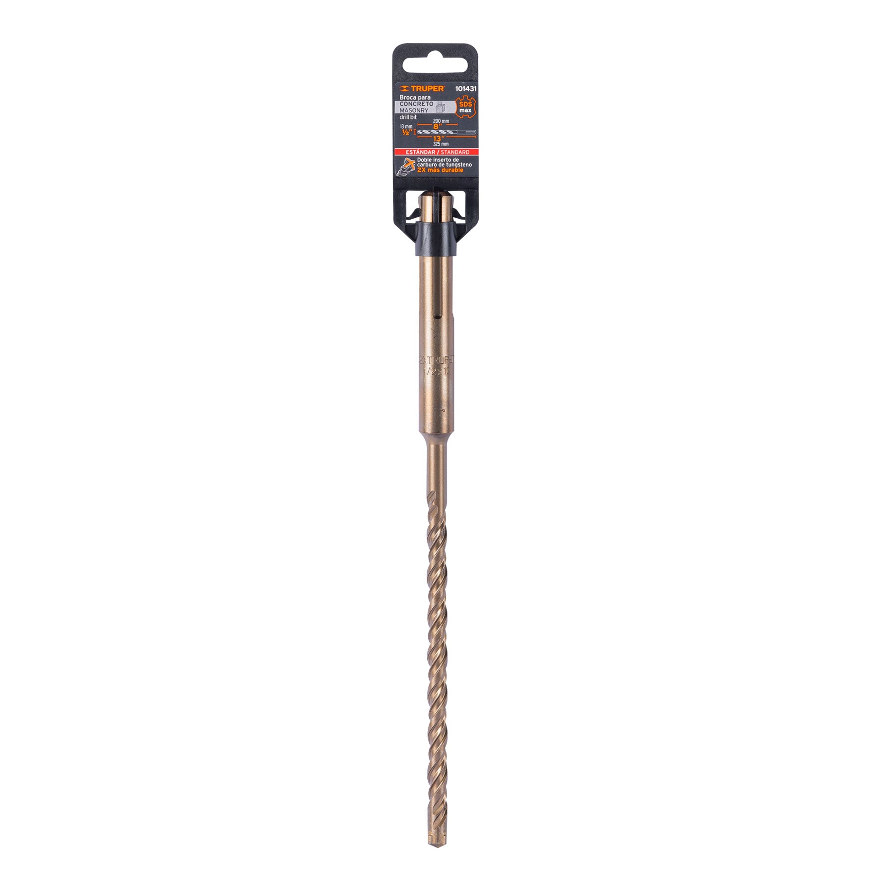 Broca SDS Max de 1/2 x 13", TRUPER