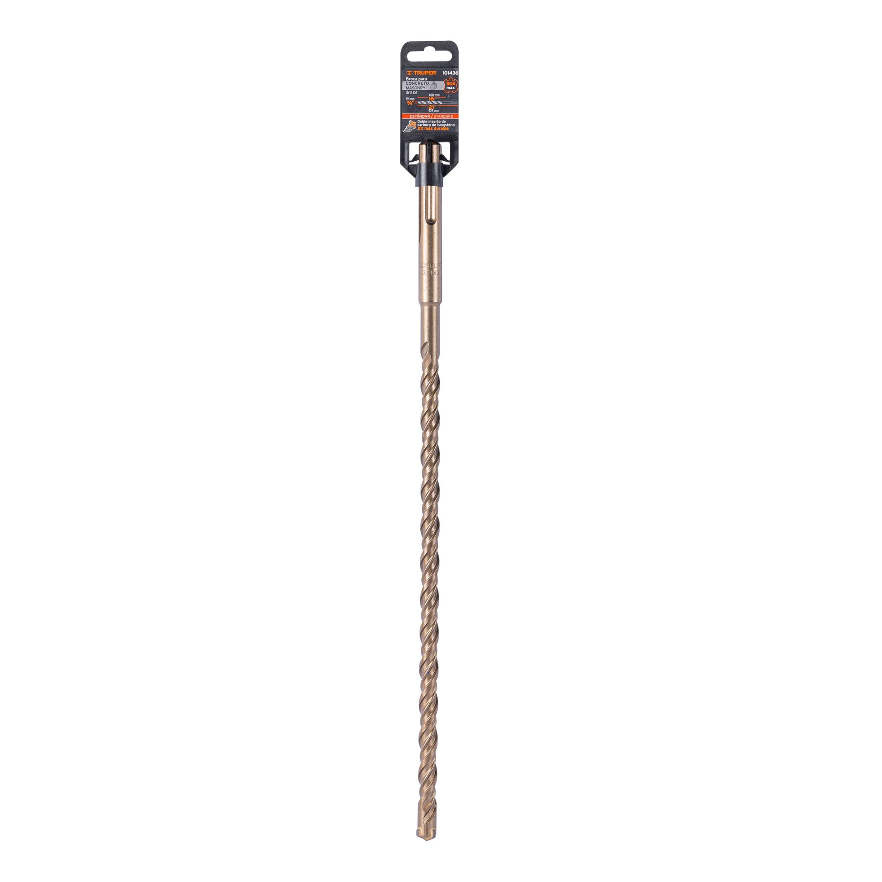 Broca SDS Max de 3/4 x 21", TRUPER