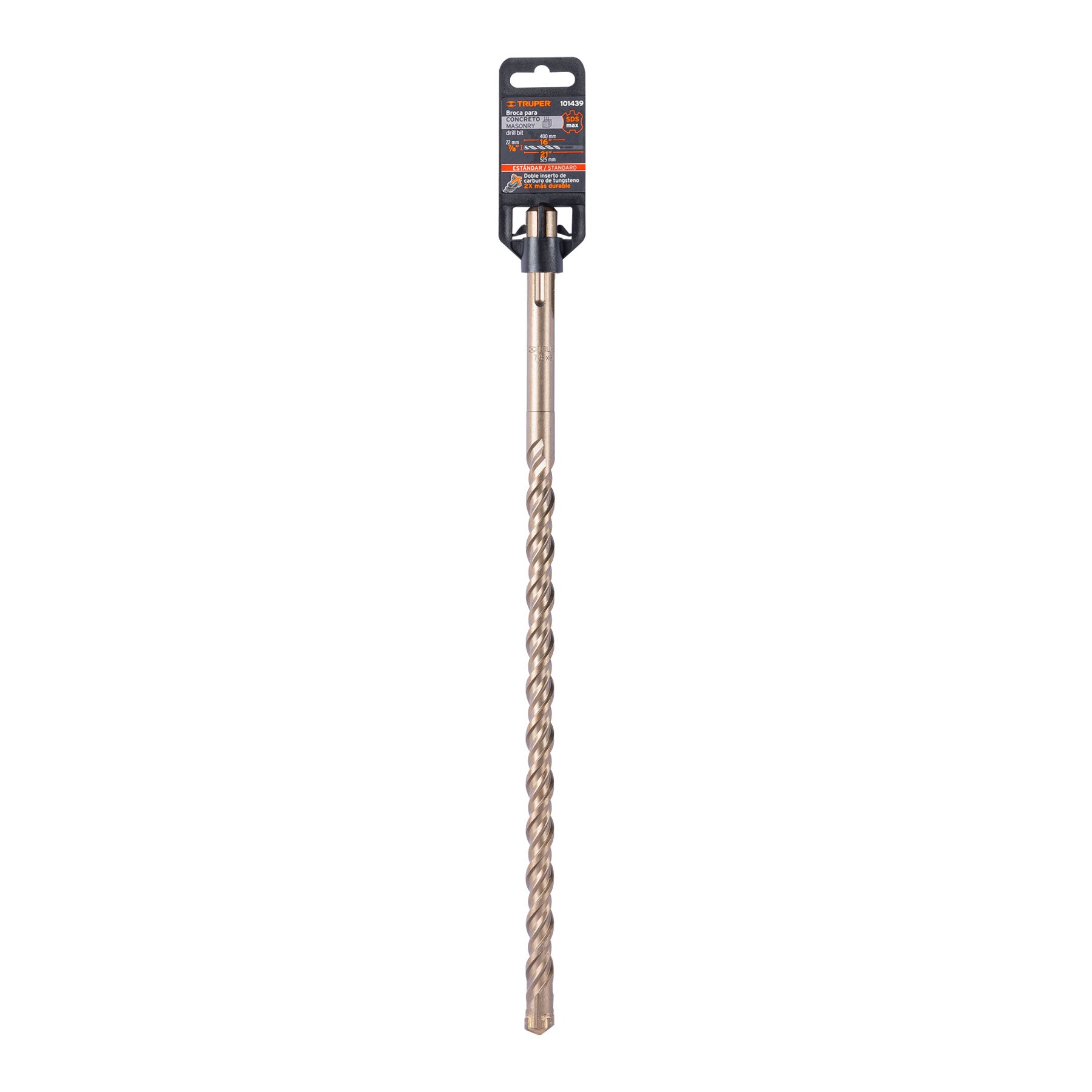 Broca SDS Max de 7/8 x 21", TRUPER