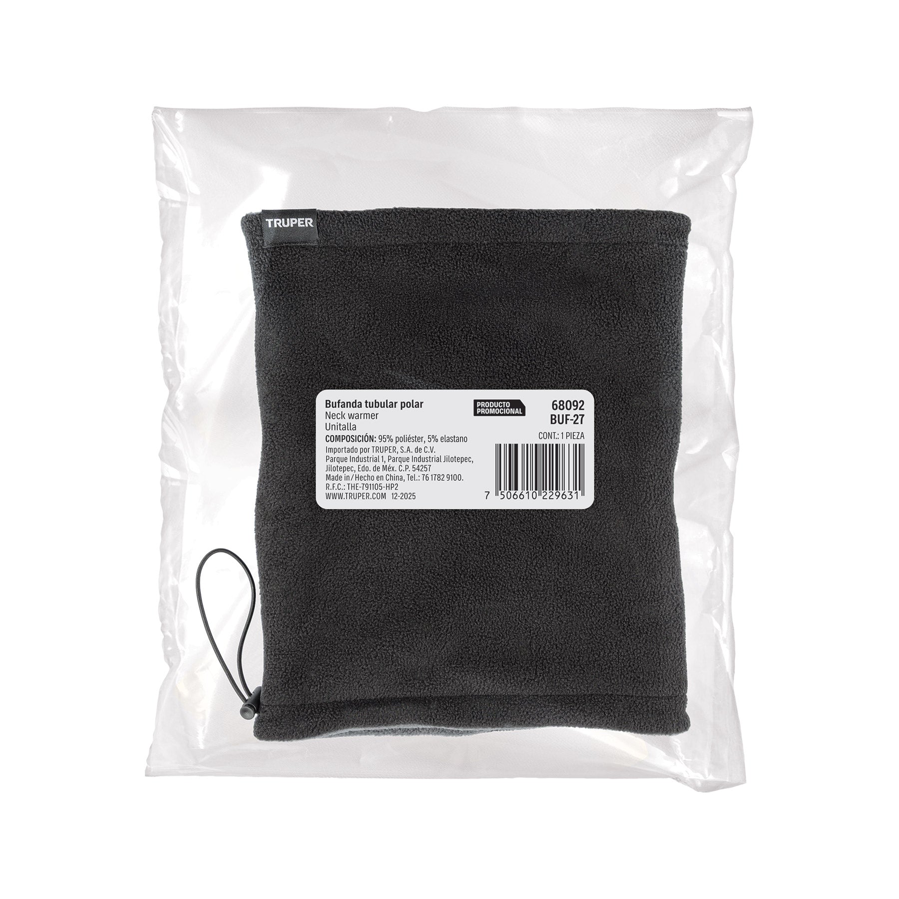Bufanda tubular polar, TRUPER