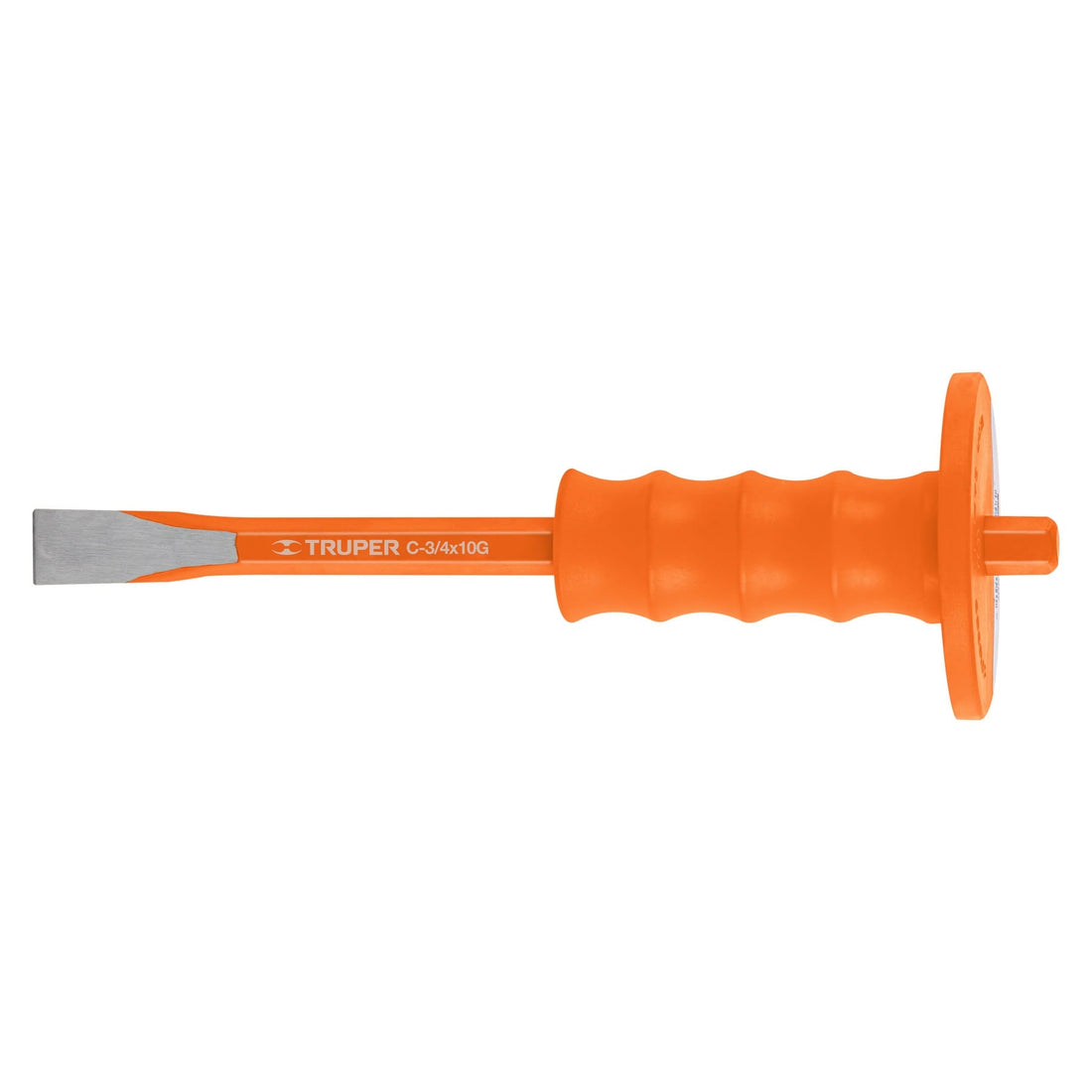Cincel de corte frío 3/4 x 10" con grip, TRUPER