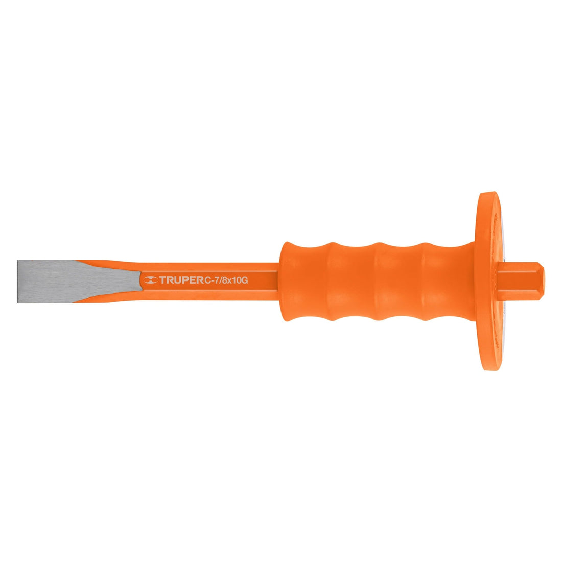 Cincel de corte frío 7/8 x 10" con grip, TRUPER