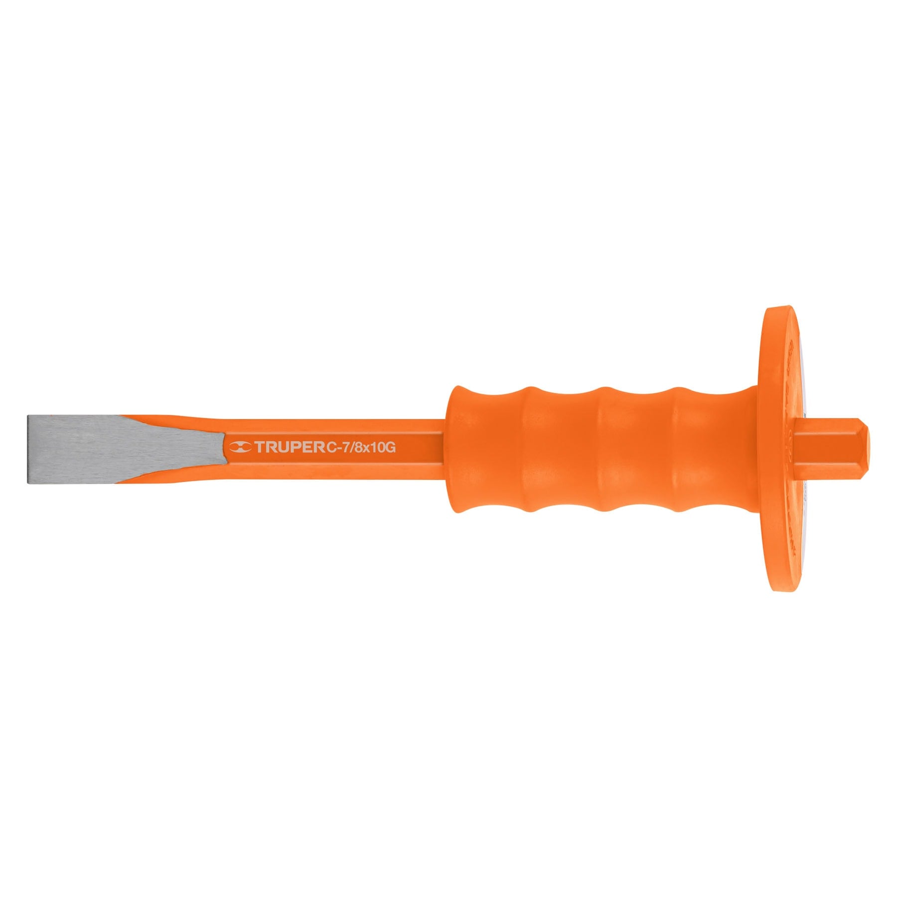 Cincel de corte frío 7/8 x 10" con grip, TRUPER