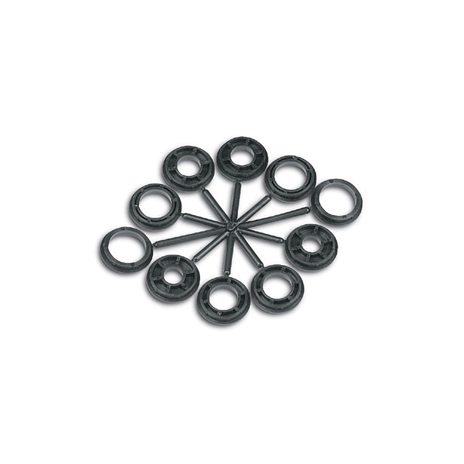 Carda alambre ondulado 8" x 7/8" para esmeril, TRUPER