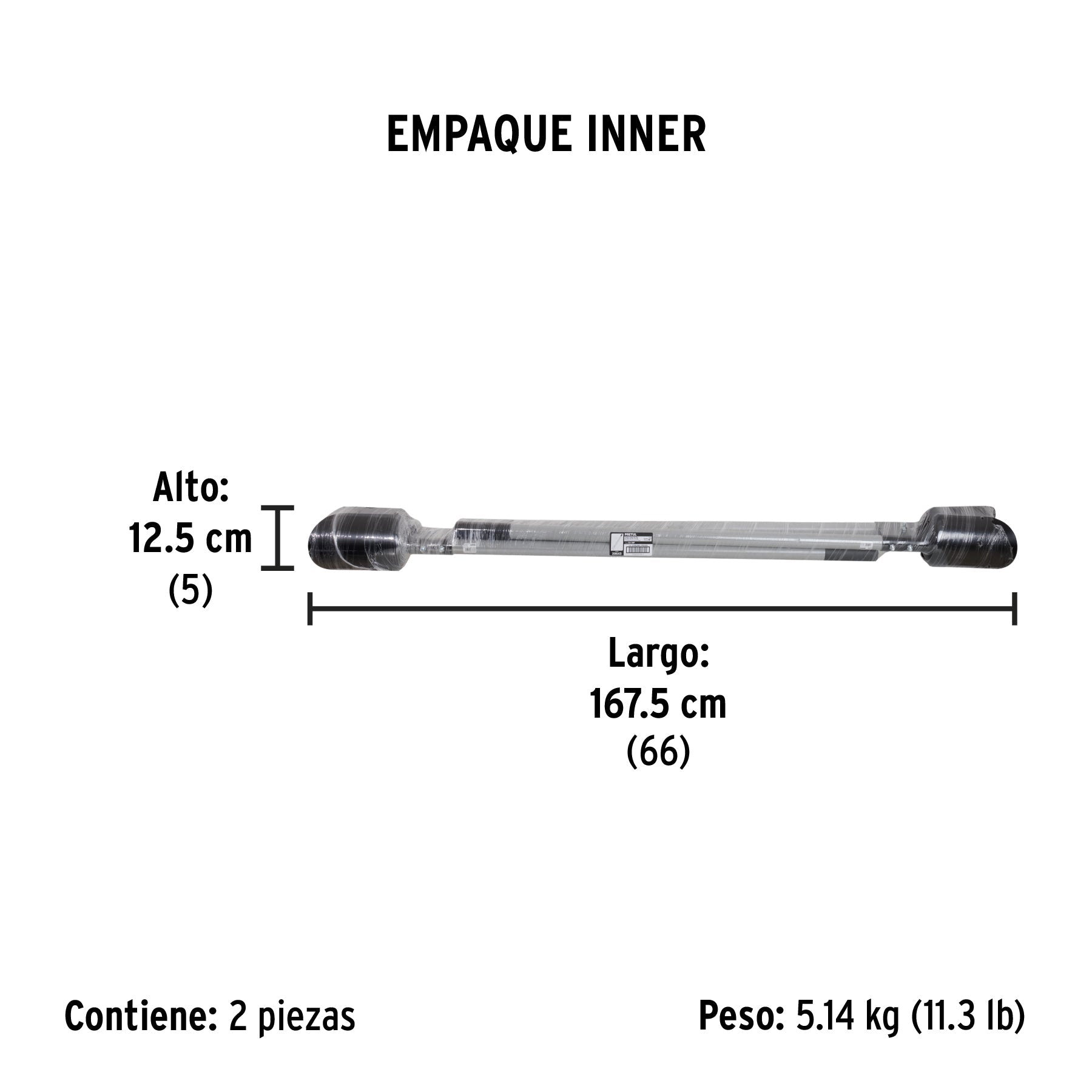 Cavador mangos de fibra de vidrio 44", PRETUL - Empaque