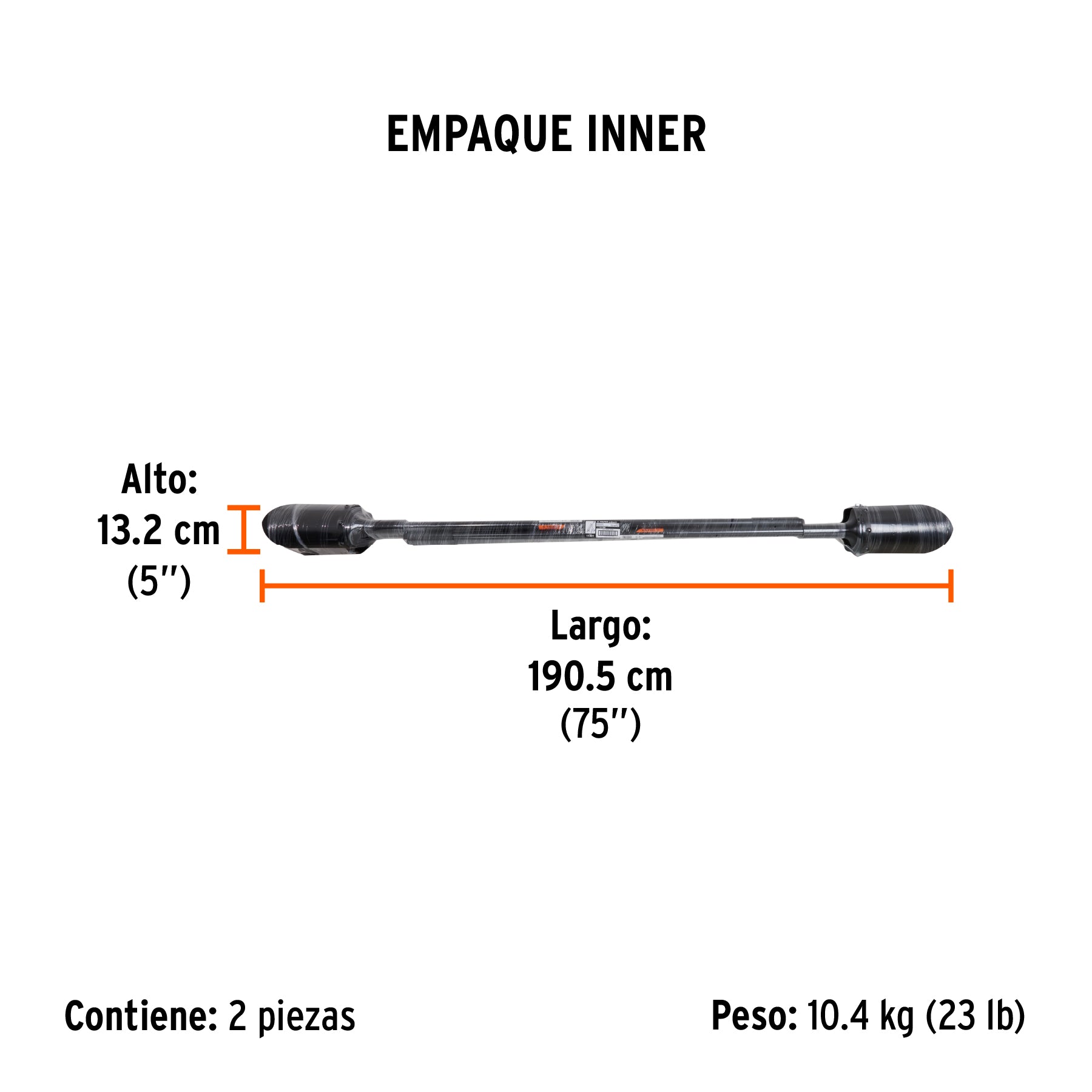 Cavador mangos de acero 47", TRUPER EXPERT - Empaque