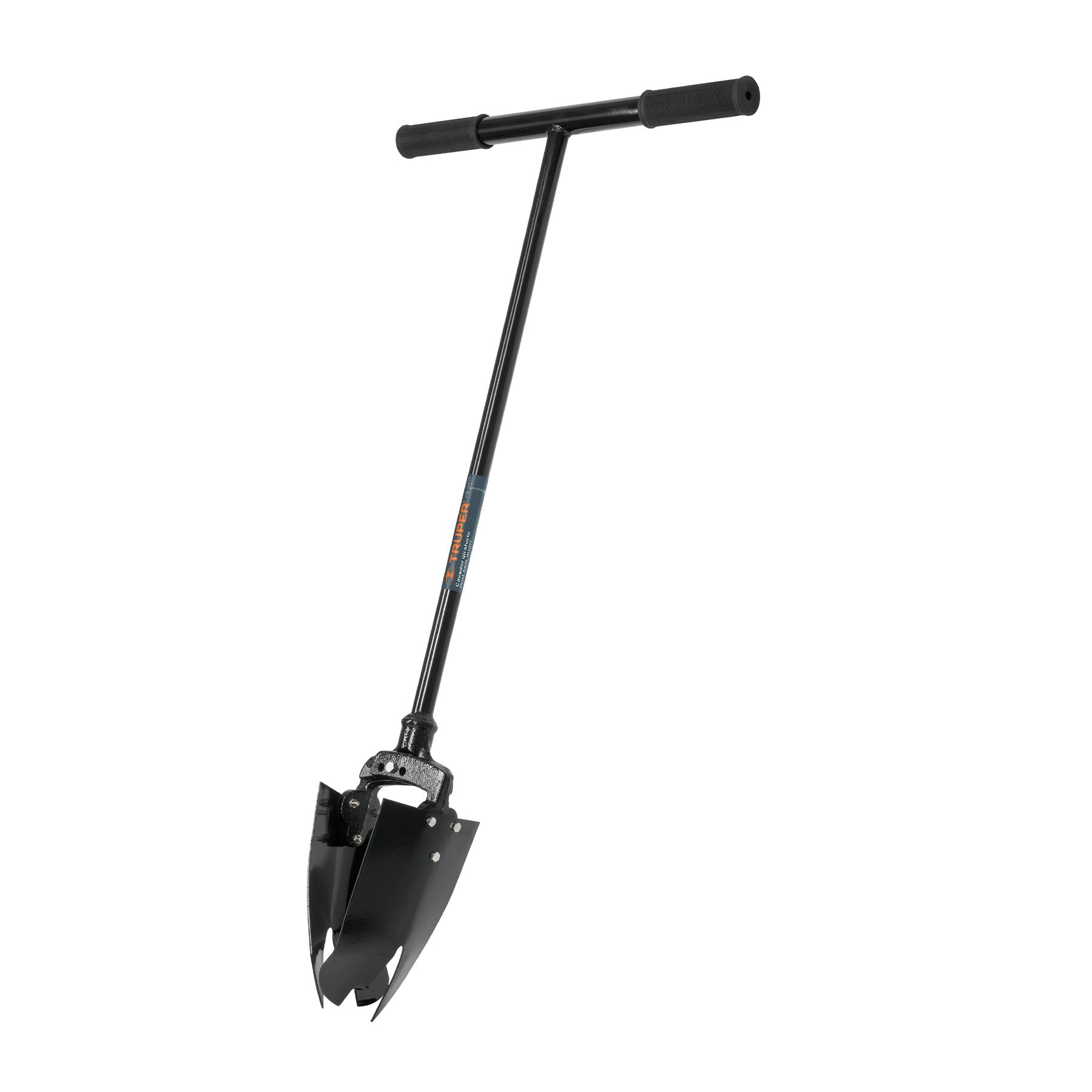 Cavador giratorio de acero, mango "T" 30", TRUPER