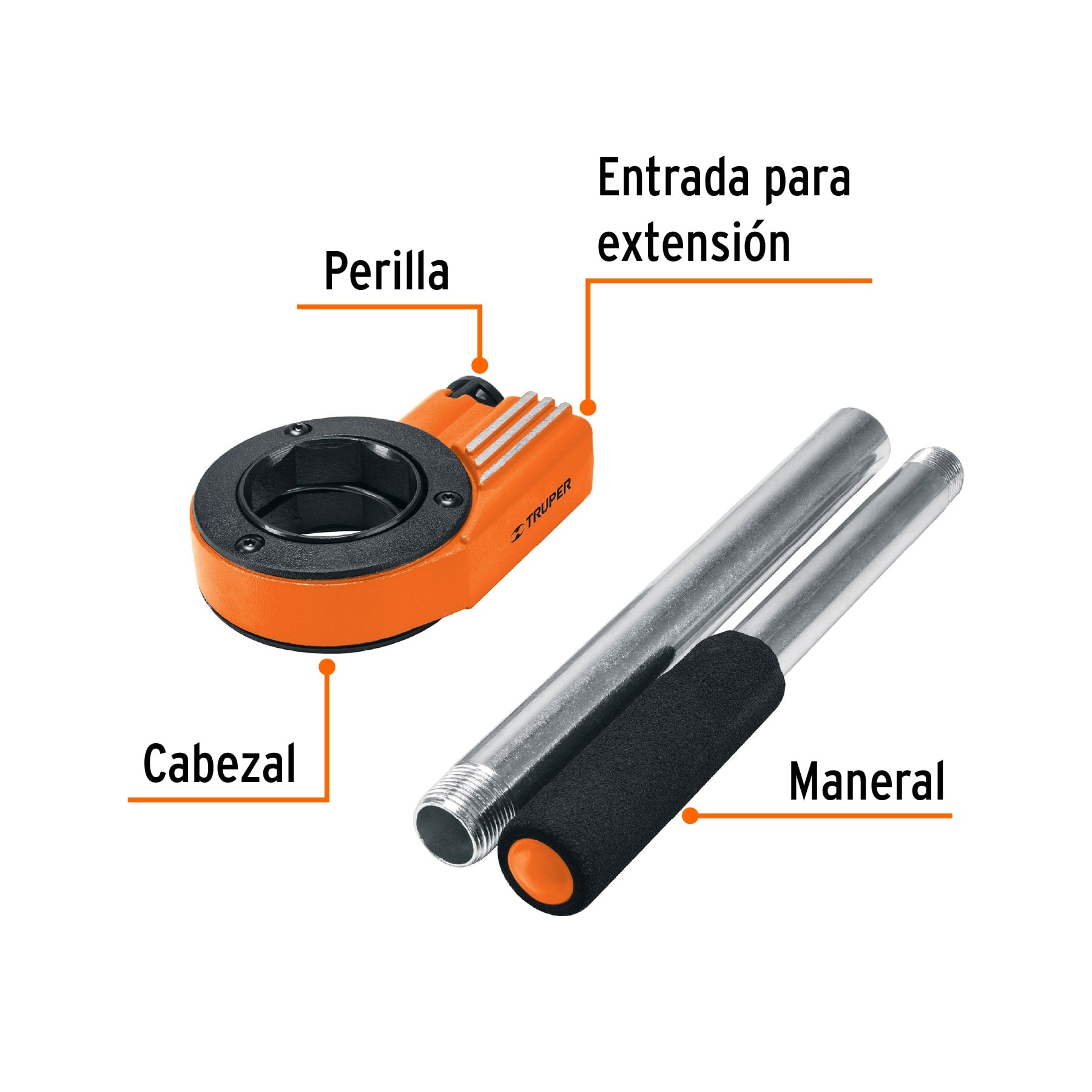 Cabezal para dados TA-850, TRUPER