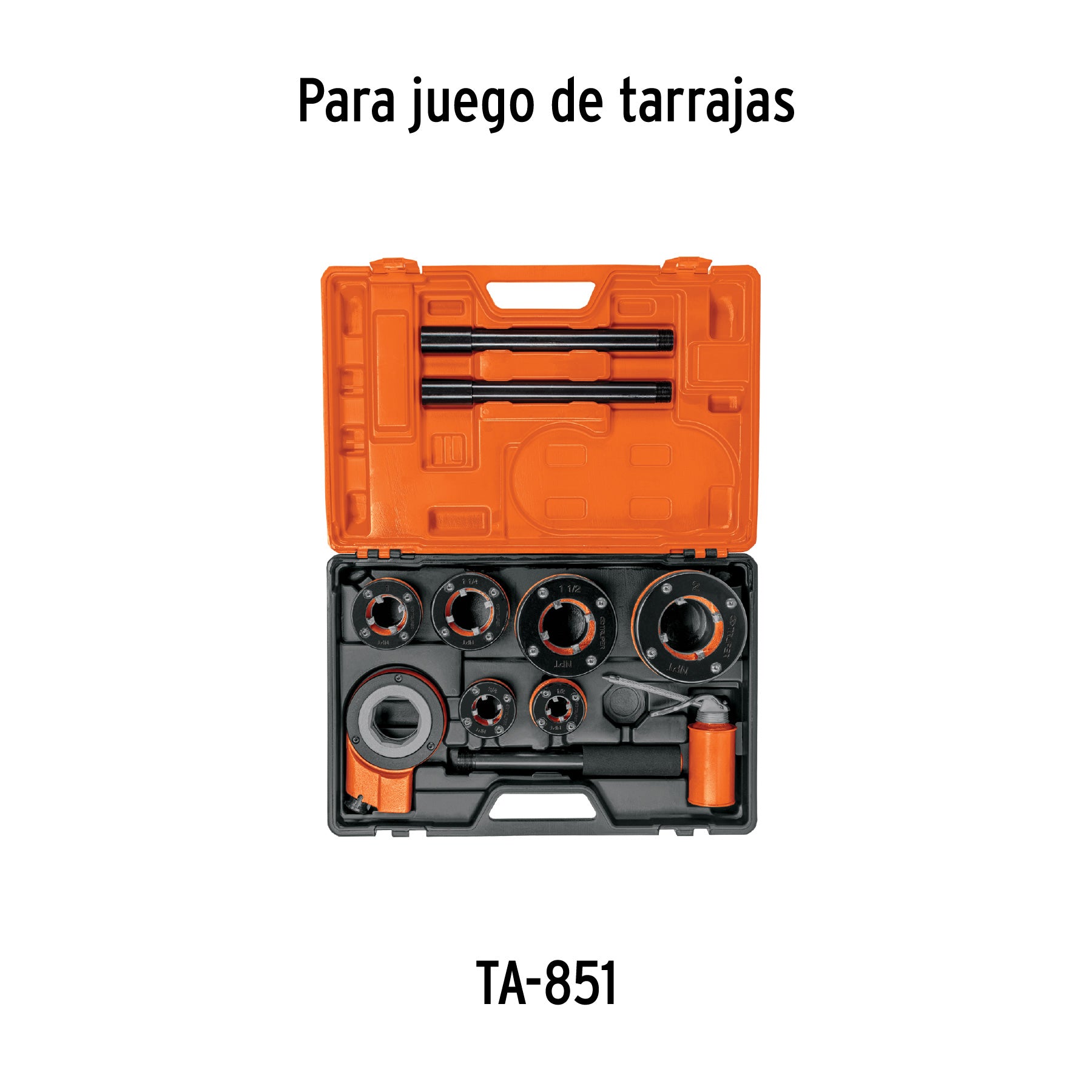 Cabezal para dados TA-851, TRUPER