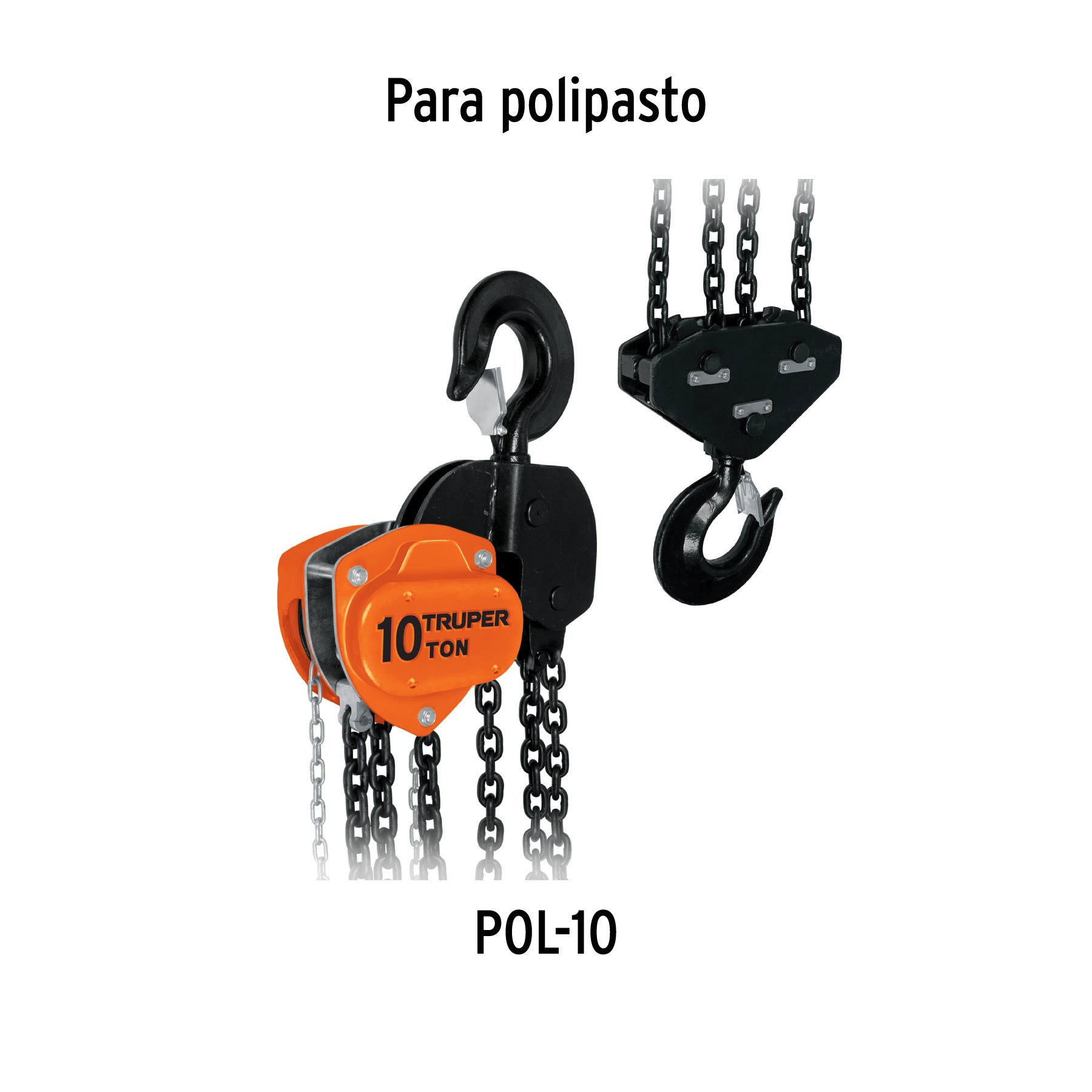 Cadena para polipasto POL-10, TRUPER