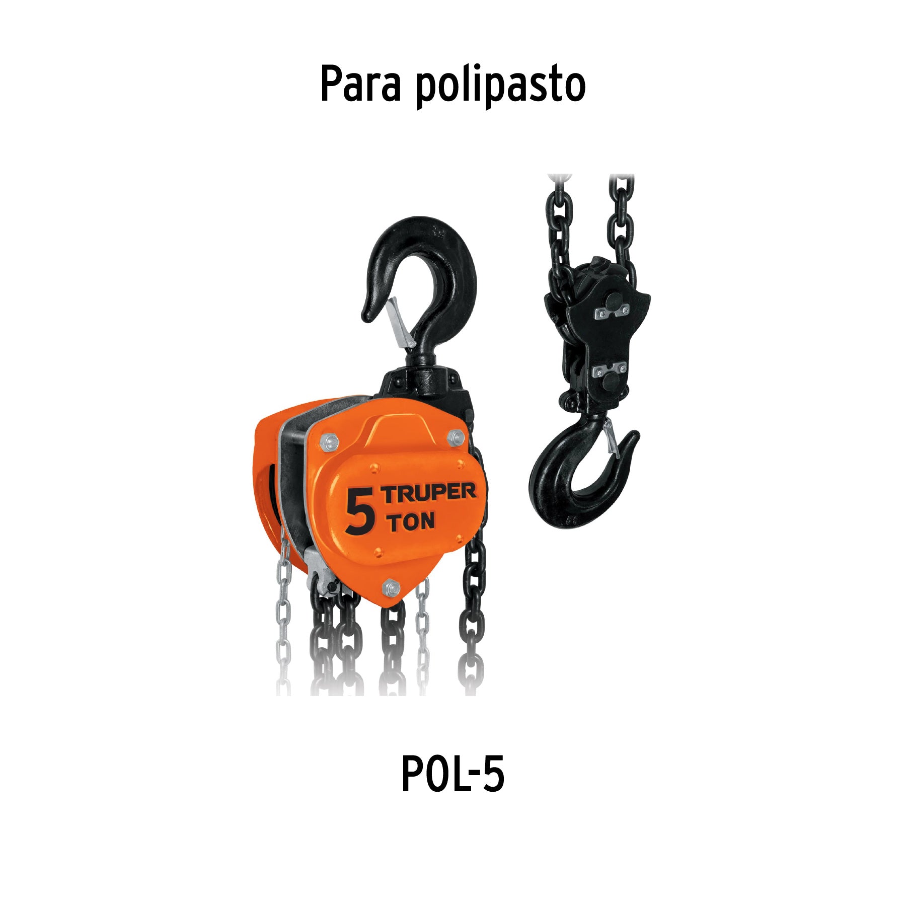 Cadena para polipasto POL-5, TRUPER