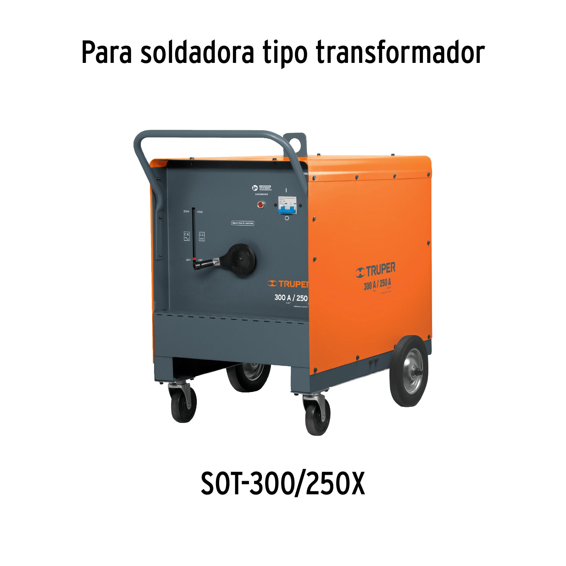 Cables con pinza a tierra para SOT-300/250X, TRUPER