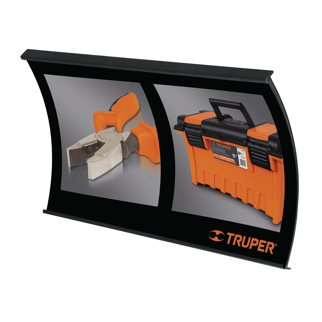 Cabecera curva para panel ranurado, TRUPER 2