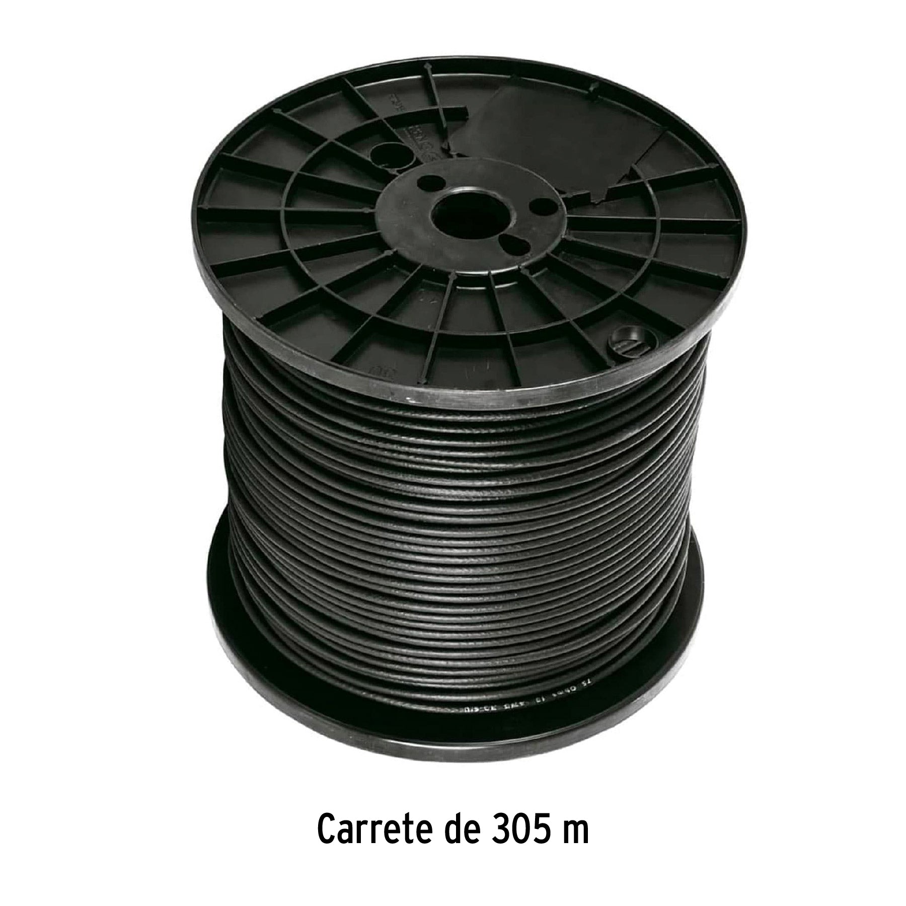 Metro de cable coaxial RG59 en carrete de 305 m, VOLTECK