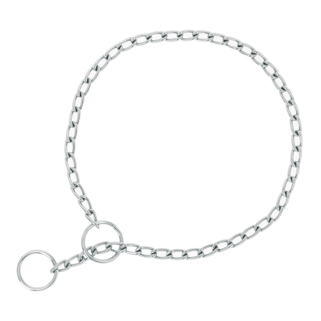 Collar de entrenamiento para perro, 45 cm, eslabón 2 mm
