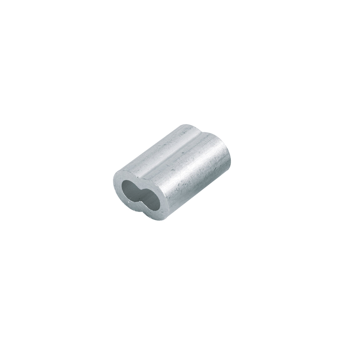 Bolsa con 50 casquillos dobles de aluminio, 1/4", FIERO
