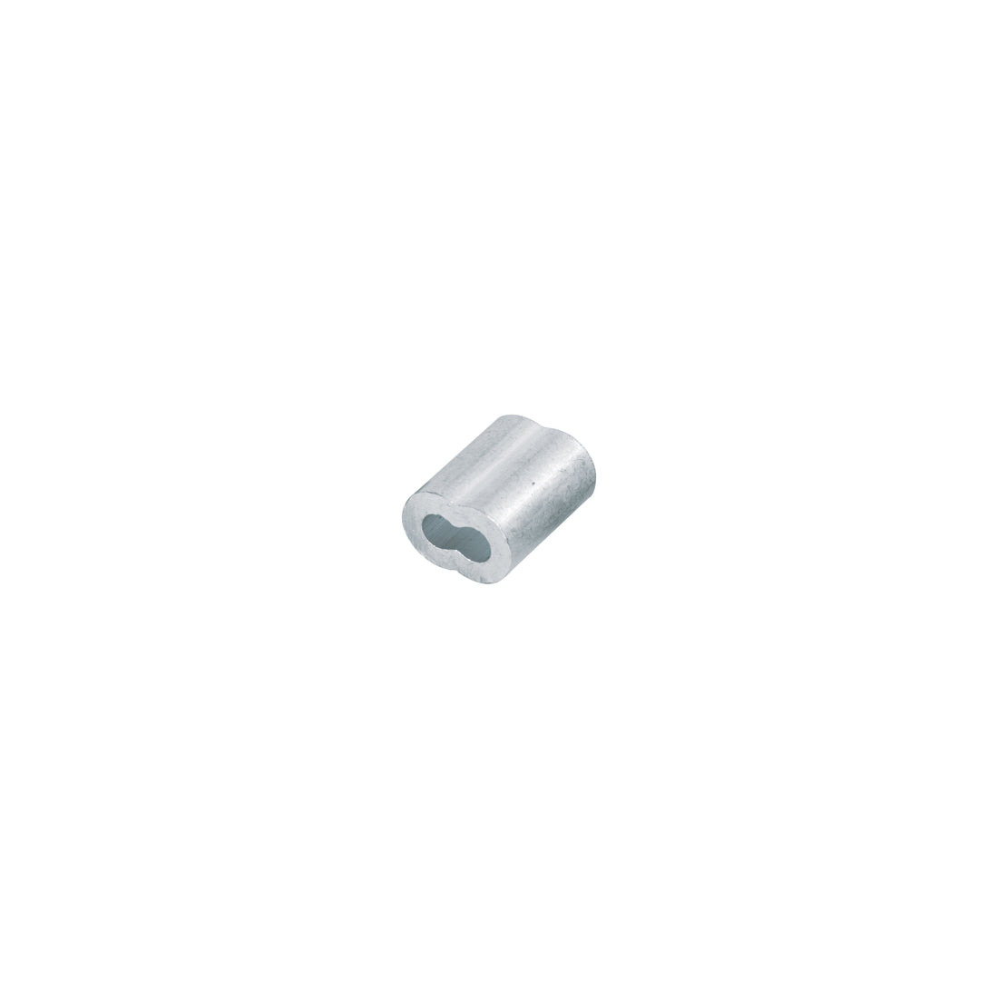 Bolsa con 50 casquillos dobles de aluminio, 1/8", FIERO