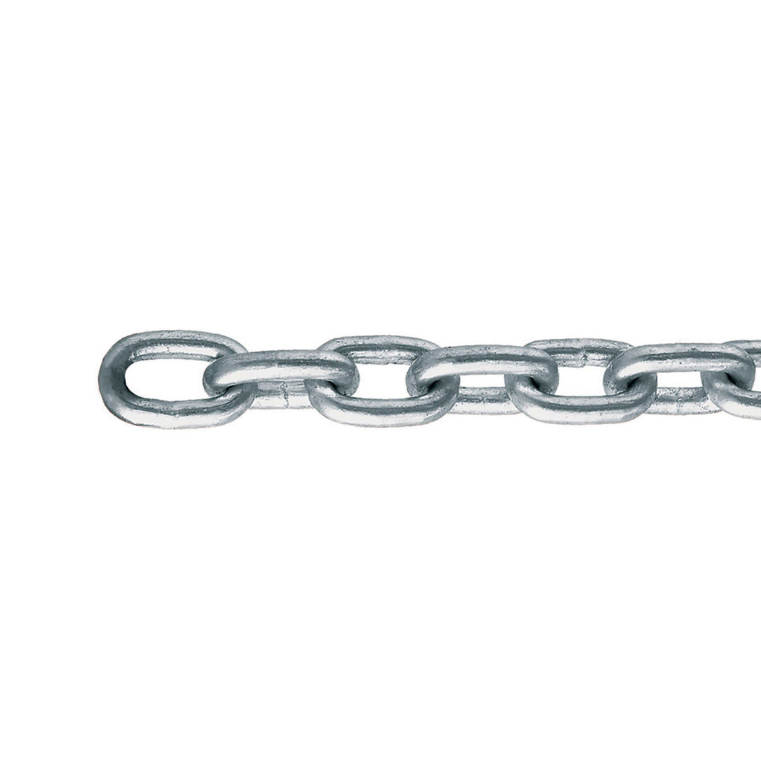 Metro de cadena galvanizada de 1/4", 35 m en cubeta, FIERO