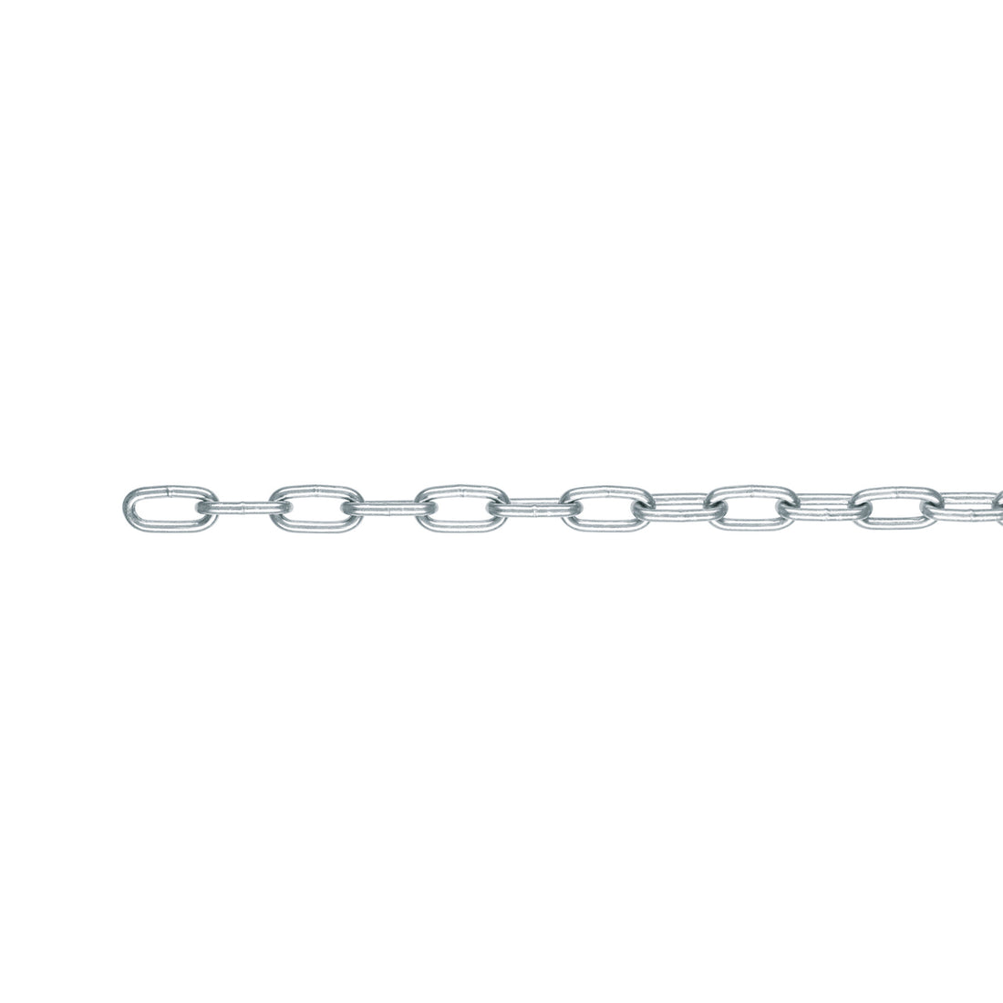 Metro de cadena galvanizada de 1/8", 75 m en cubeta, FIERO