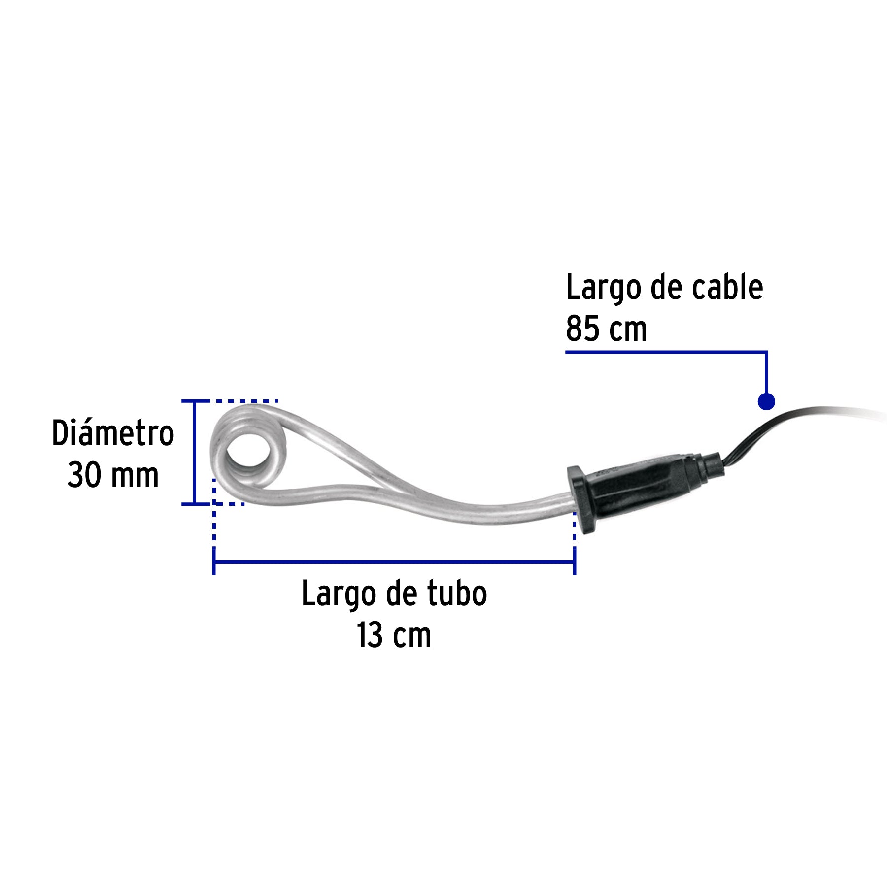Calentador de inmersión para agua #2 (10 L), 500 W, VOLTECK