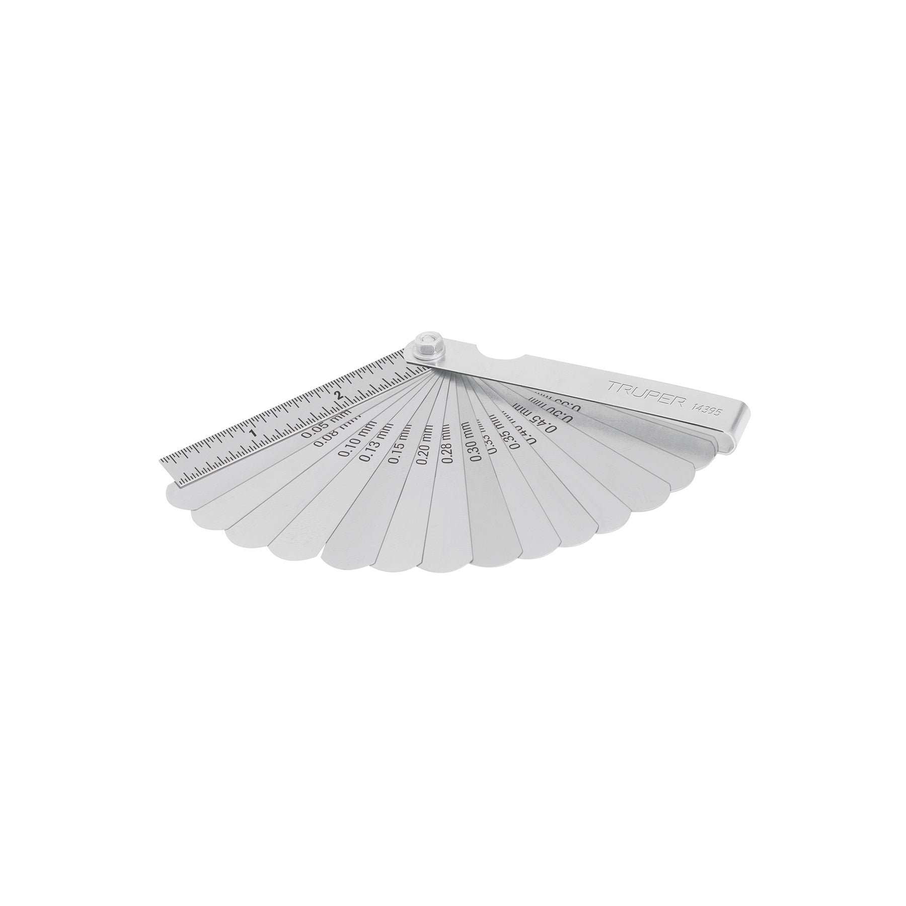 Calibrador de 15 hojas std / mm, TRUPER