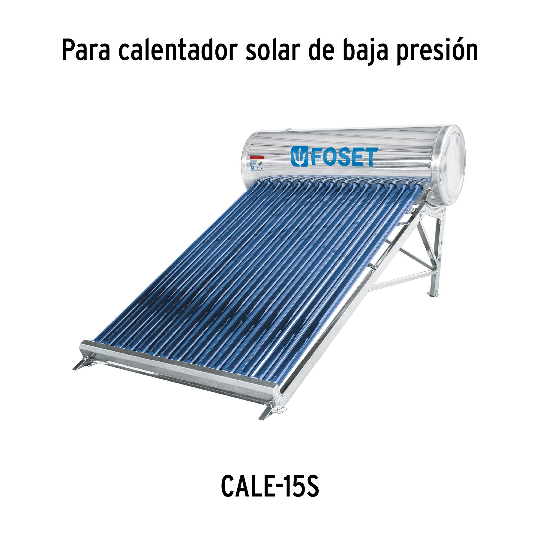 Base para termotanque p/calentador solar CALE-15S, FOSET