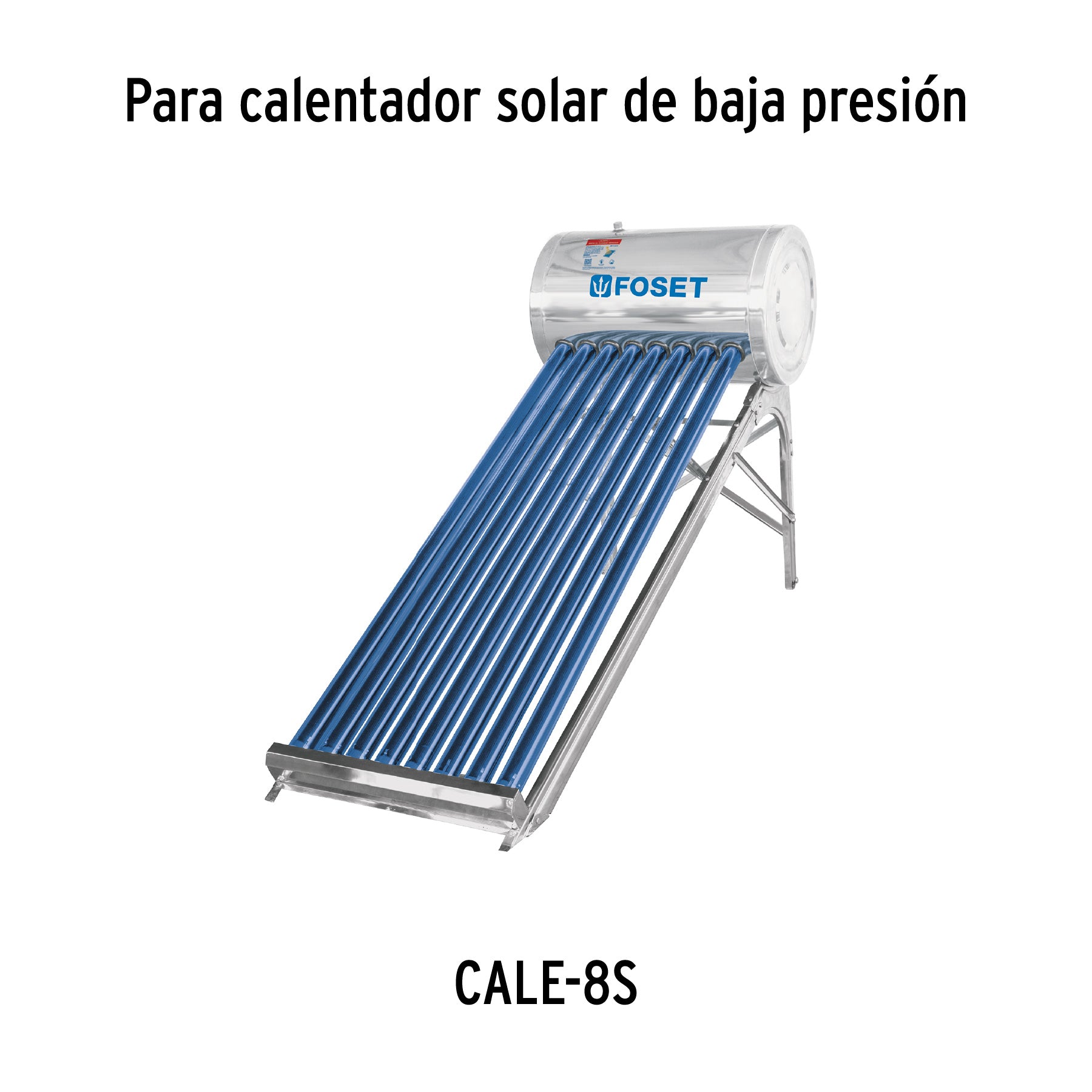 Base para termotanque p/calentador solar CALE-8S, FOSET