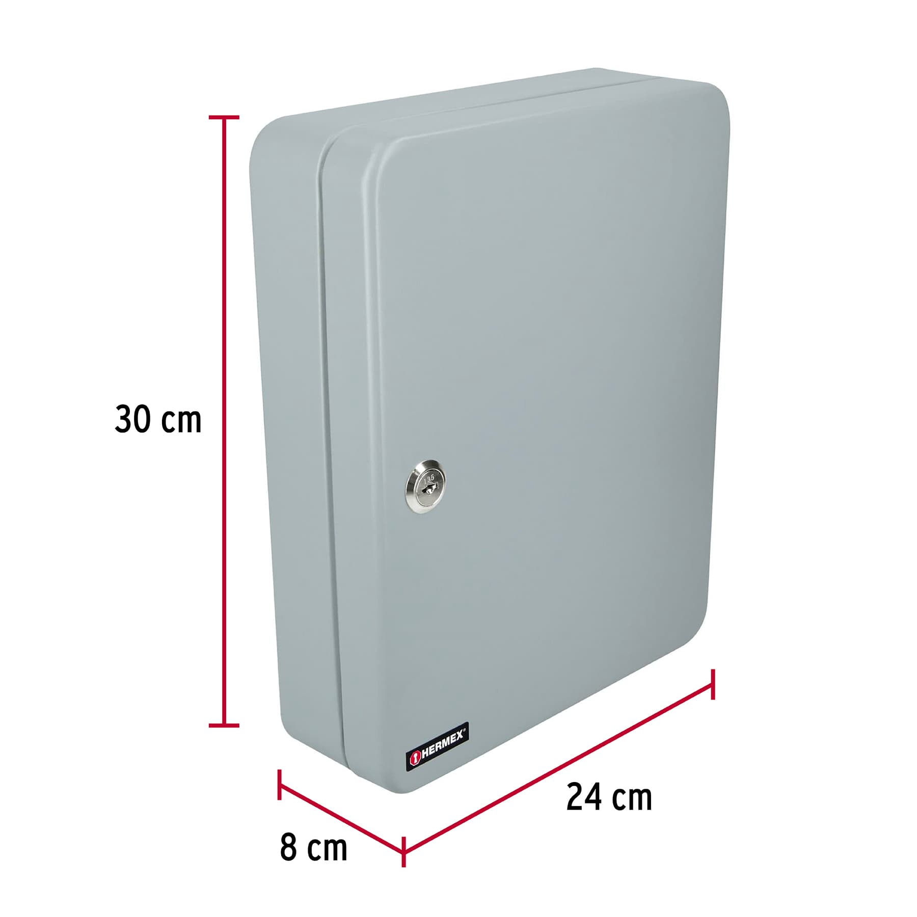 Caja con 60 ganchos para llaves, HERMEX