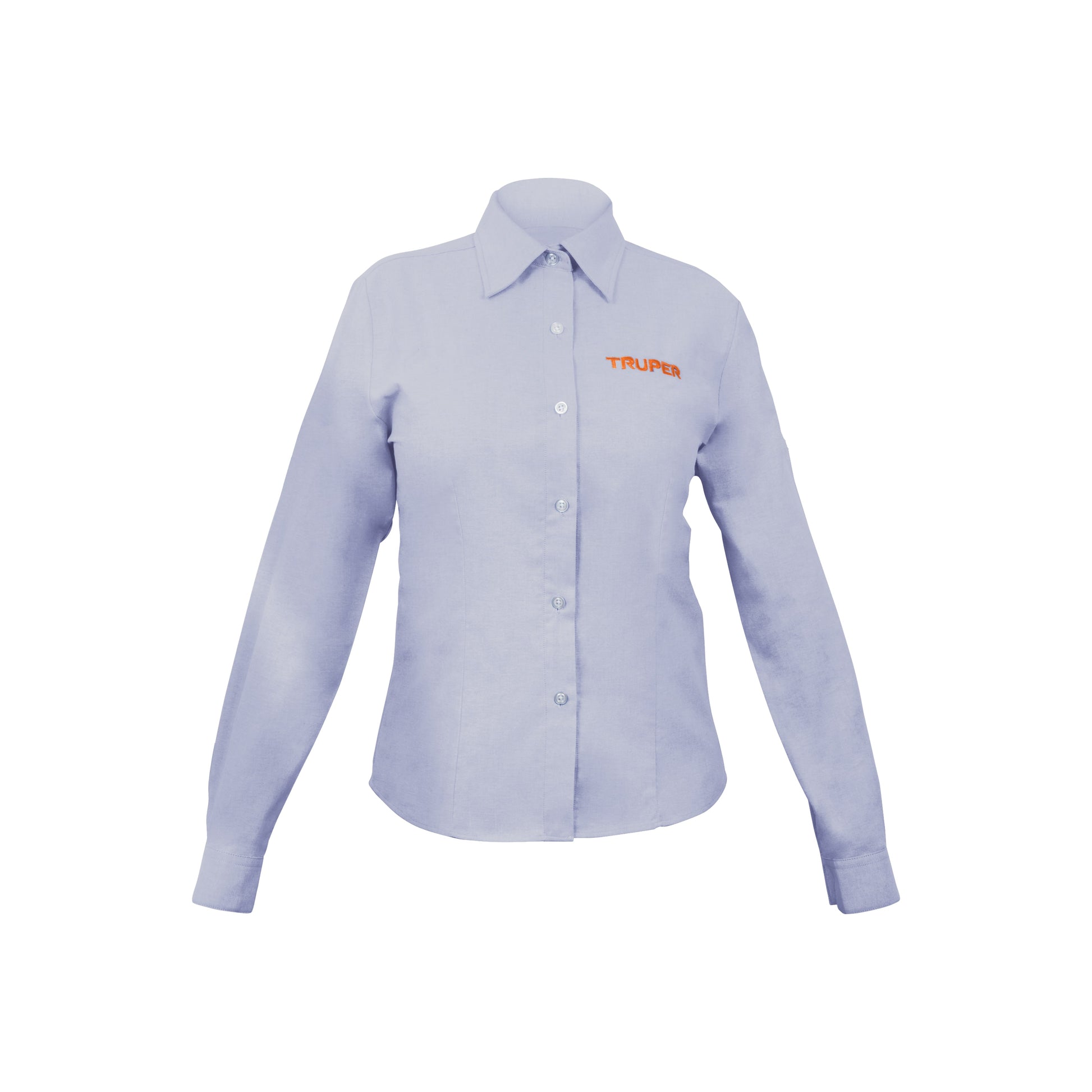 Camisa manga larga para mujer, azul, G, TRUPER