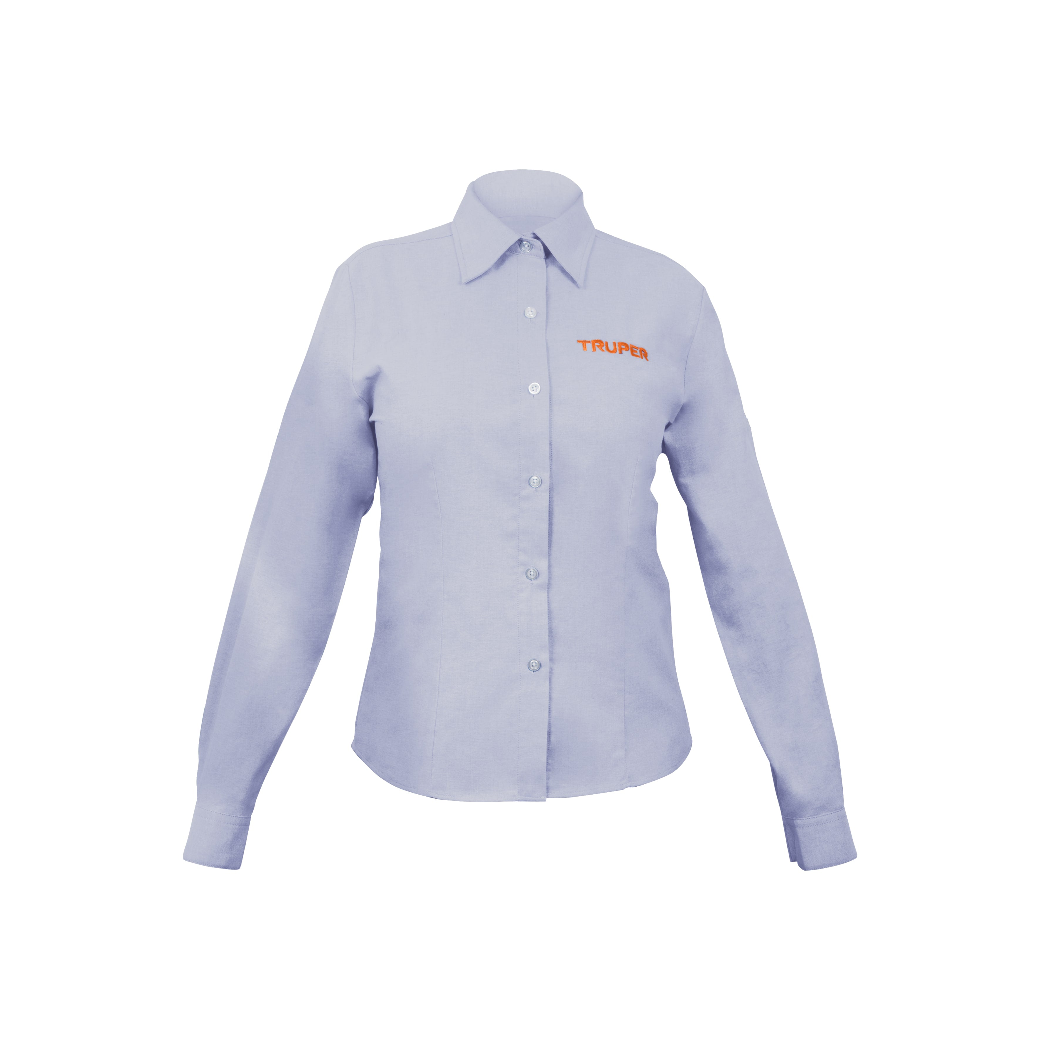 Camisa manga larga para mujer, azul, G, TRUPER